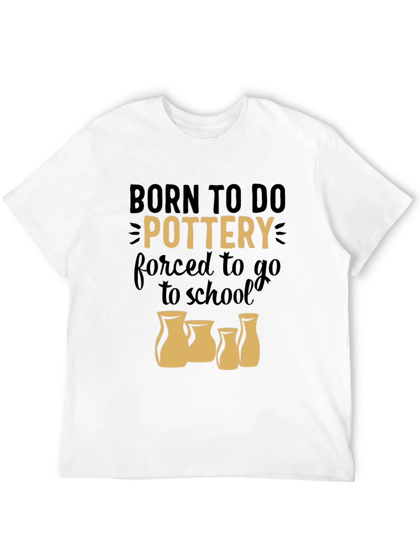 Born to Do Pottery Graphic T-Shirt