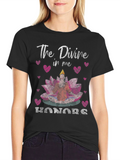 Divine Within Lotus Graphic Tee