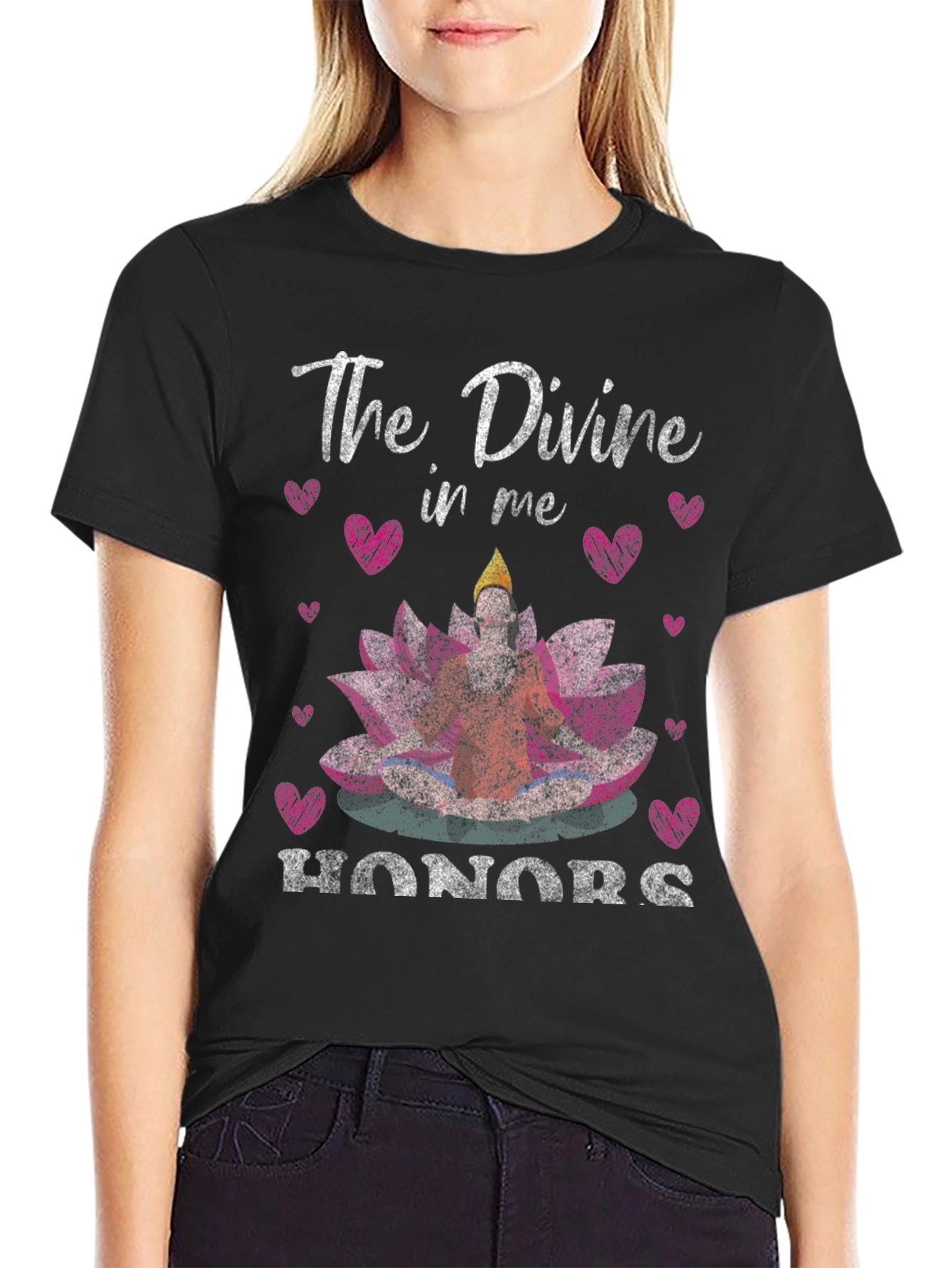 Divine Within Lotus Graphic Tee