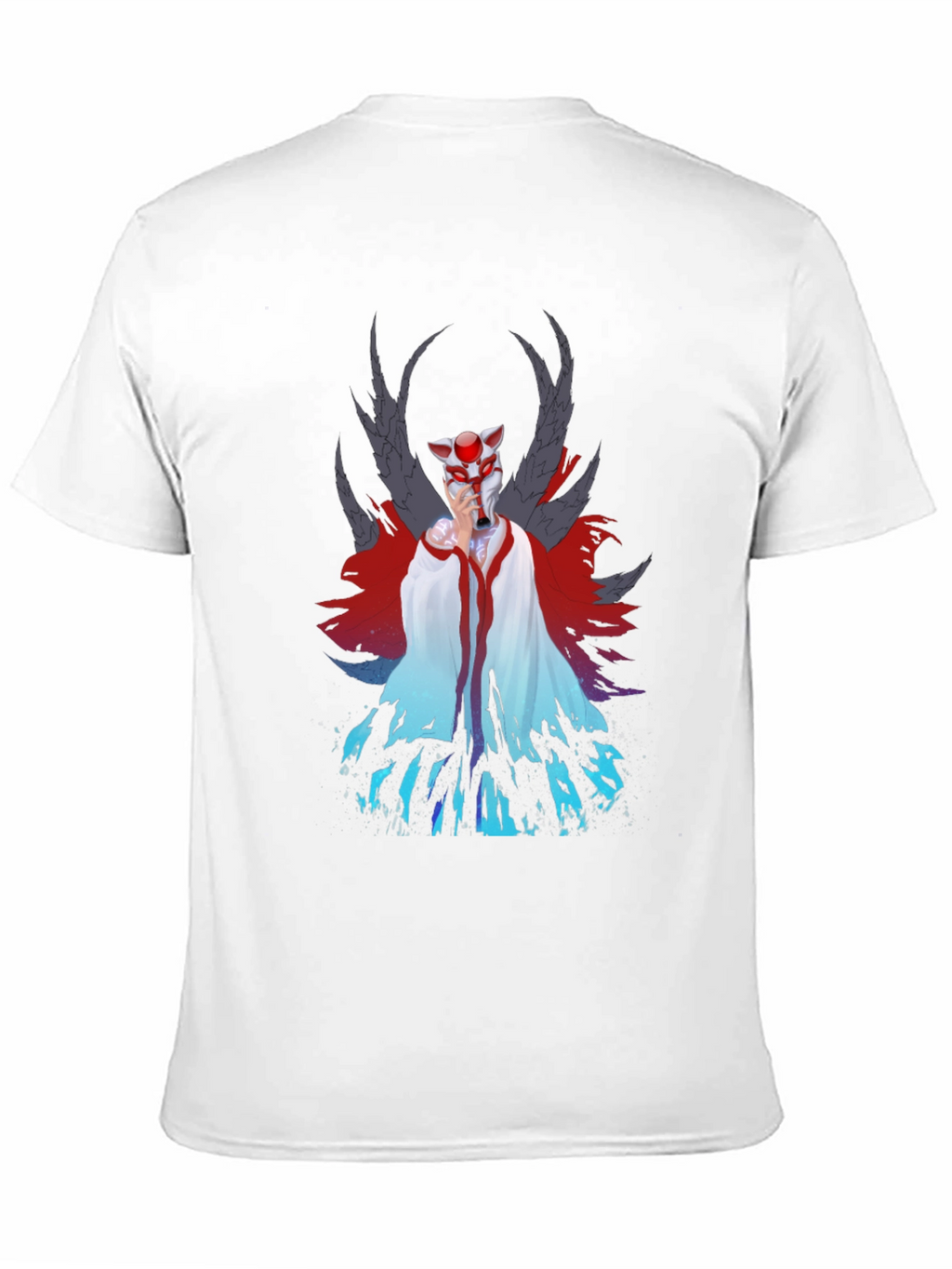 Anime Inspired Graphic Tee - Black