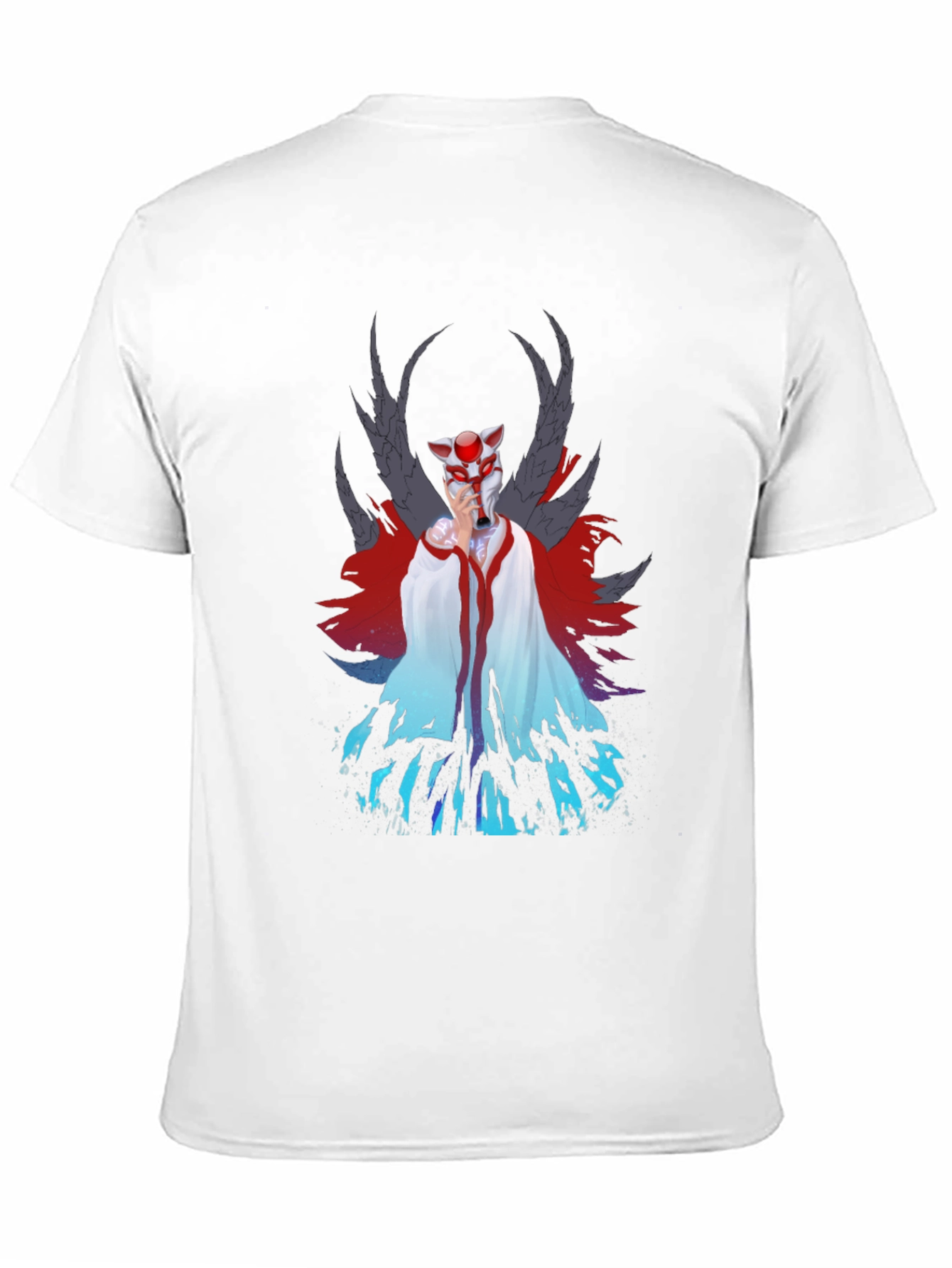 Anime Inspired Graphic Tee - Black