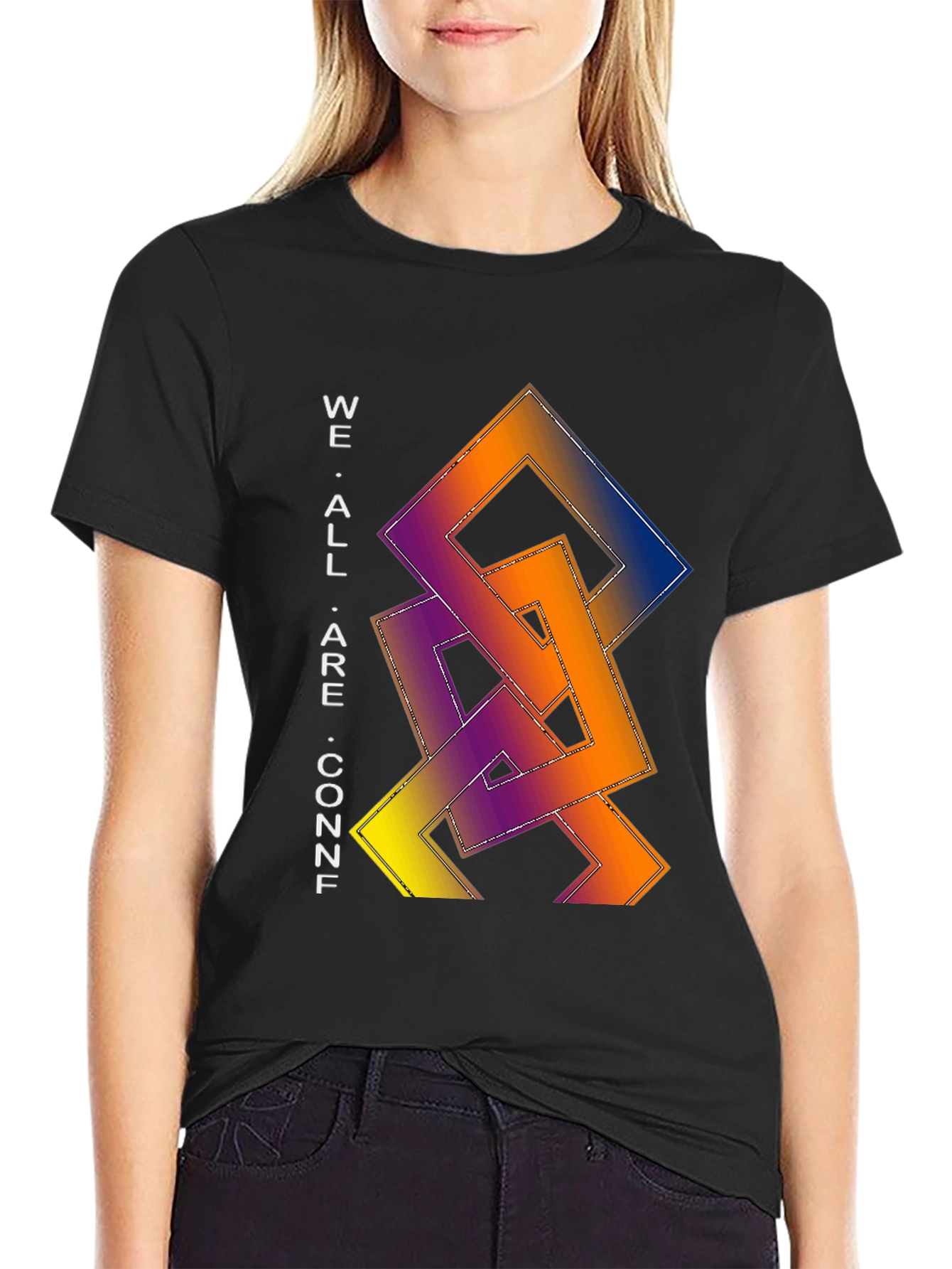 Conf Square Graphic T-Shirt