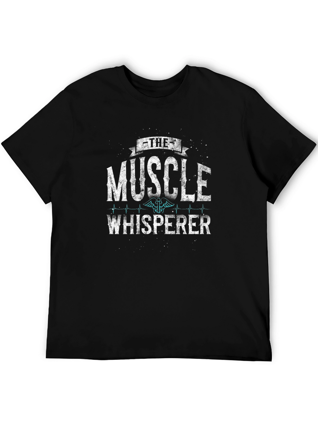 The Muscle Whisperer Black T-Shirt