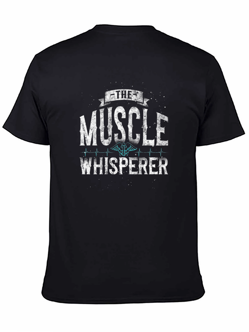 The Muscle Whisperer Black T-Shirt