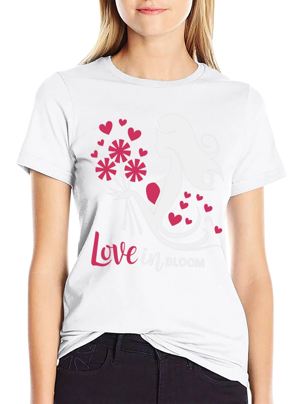 Love in Bloom Graphic Tee - Stylish & Trendy
