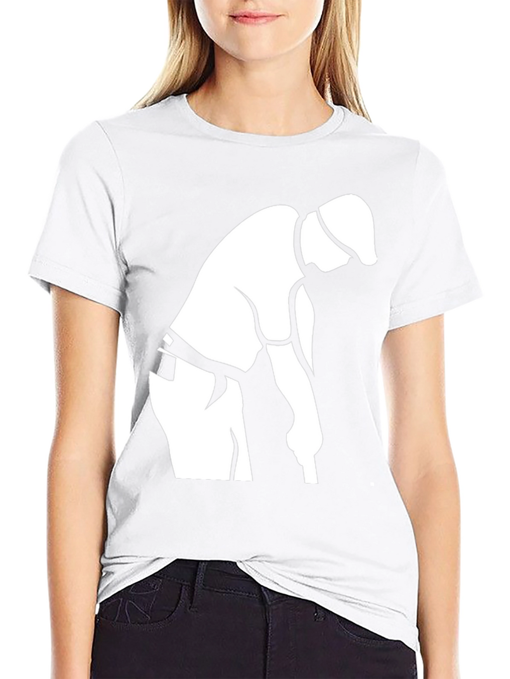 Golfer Graphic Tee - Classic Black Cotton T-Shirt