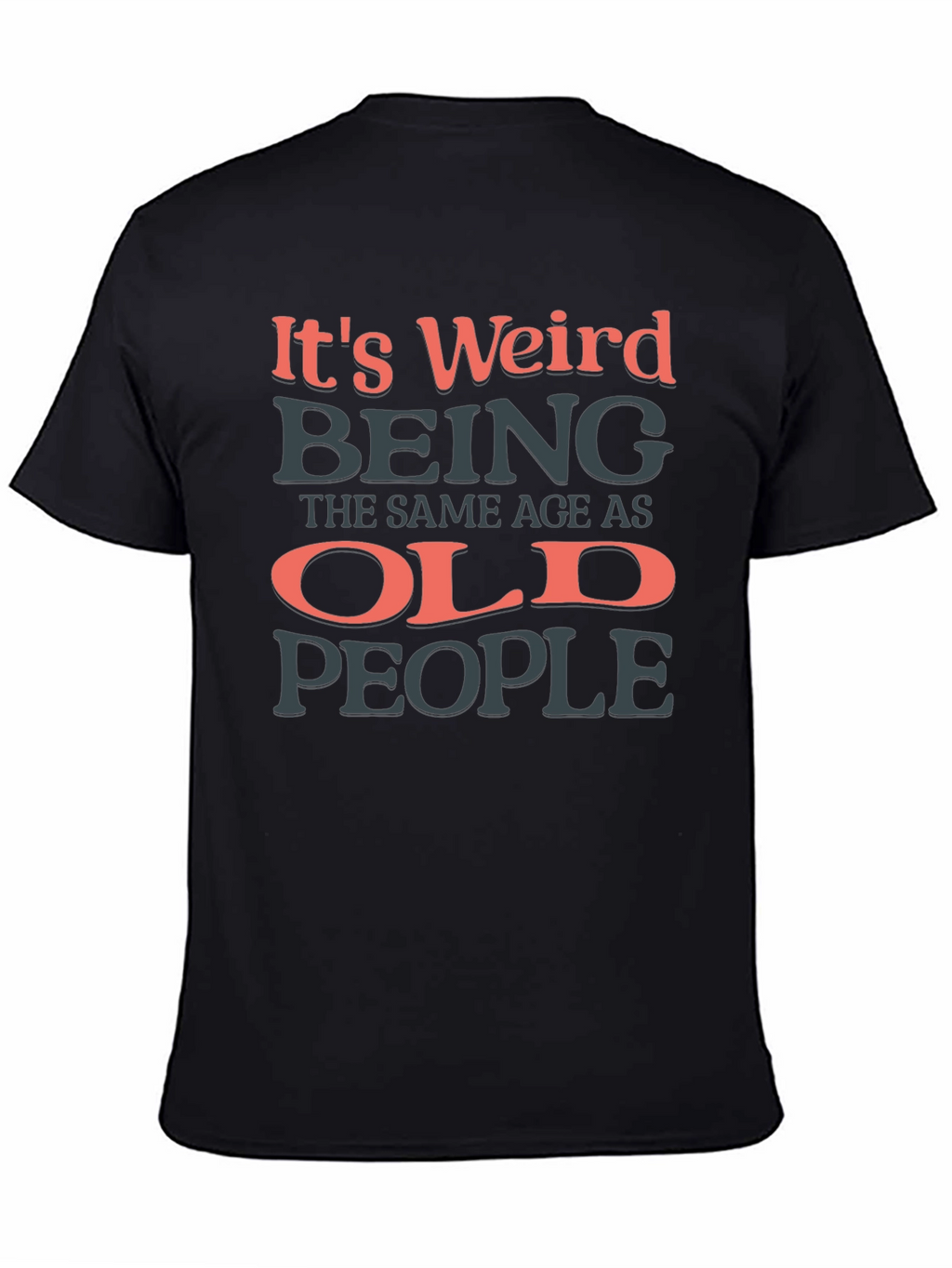 Funny Old People Graphic T-Shirt