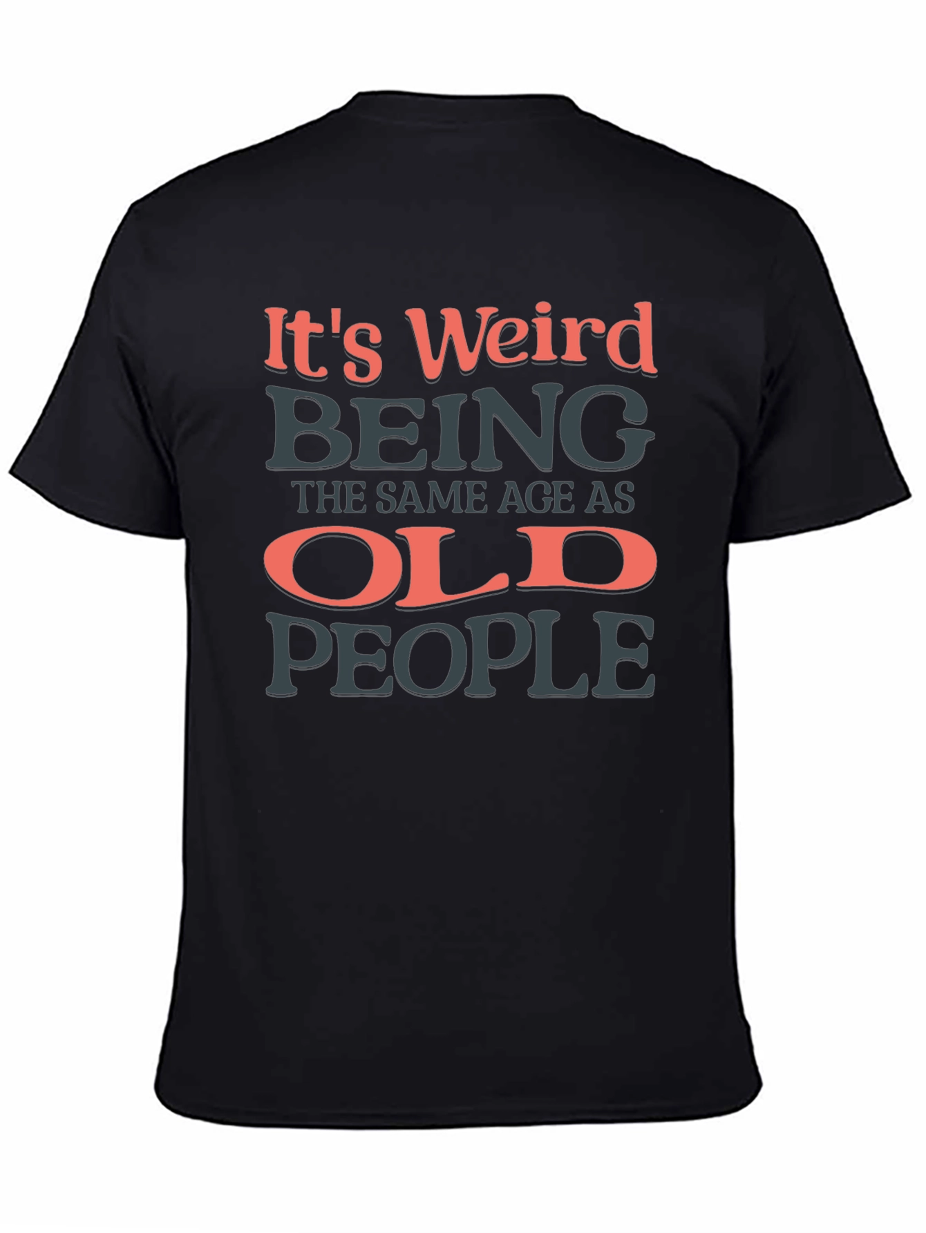 Funny Old People Graphic T-Shirt
