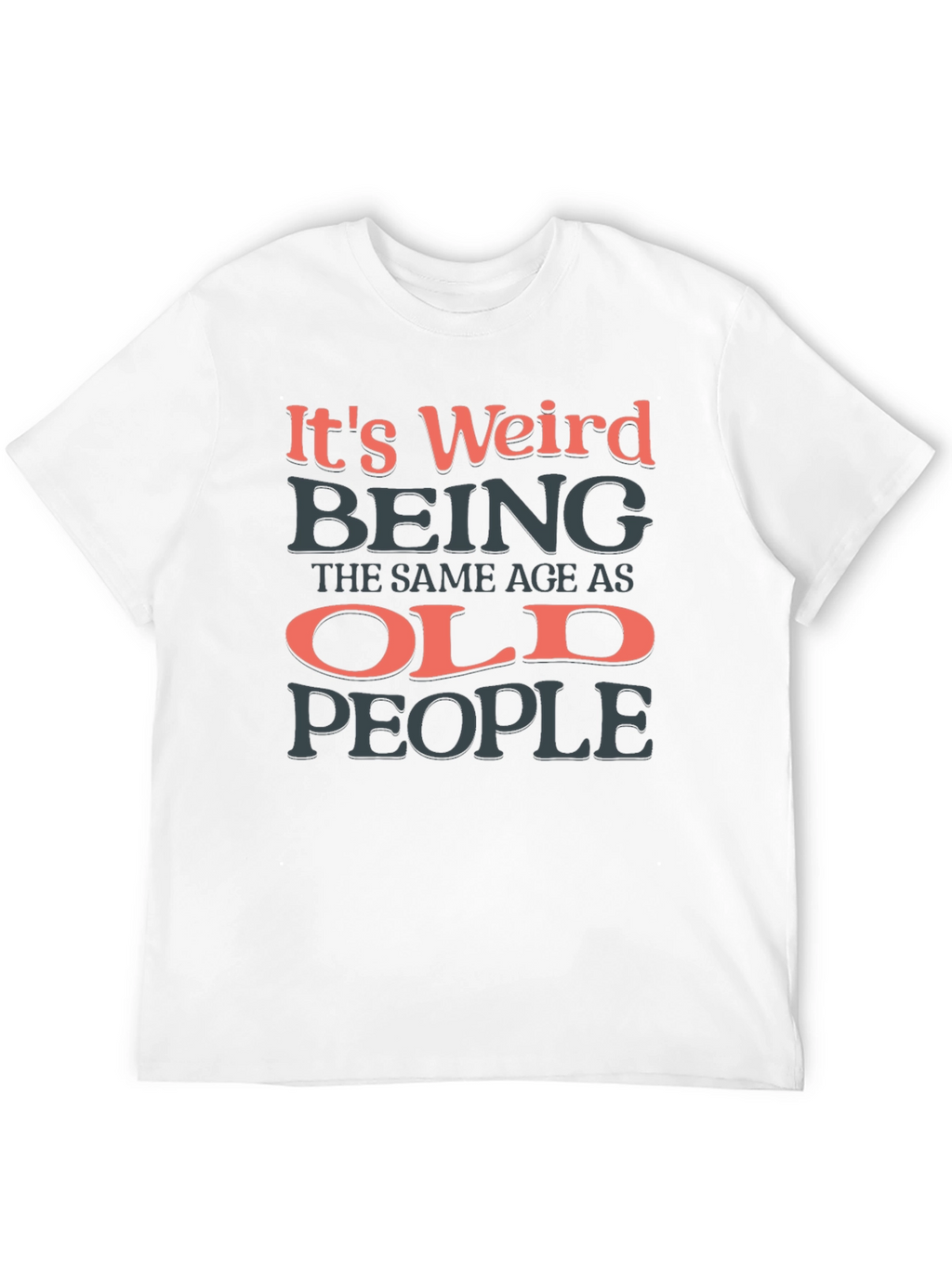 Funny Old People Graphic T-Shirt