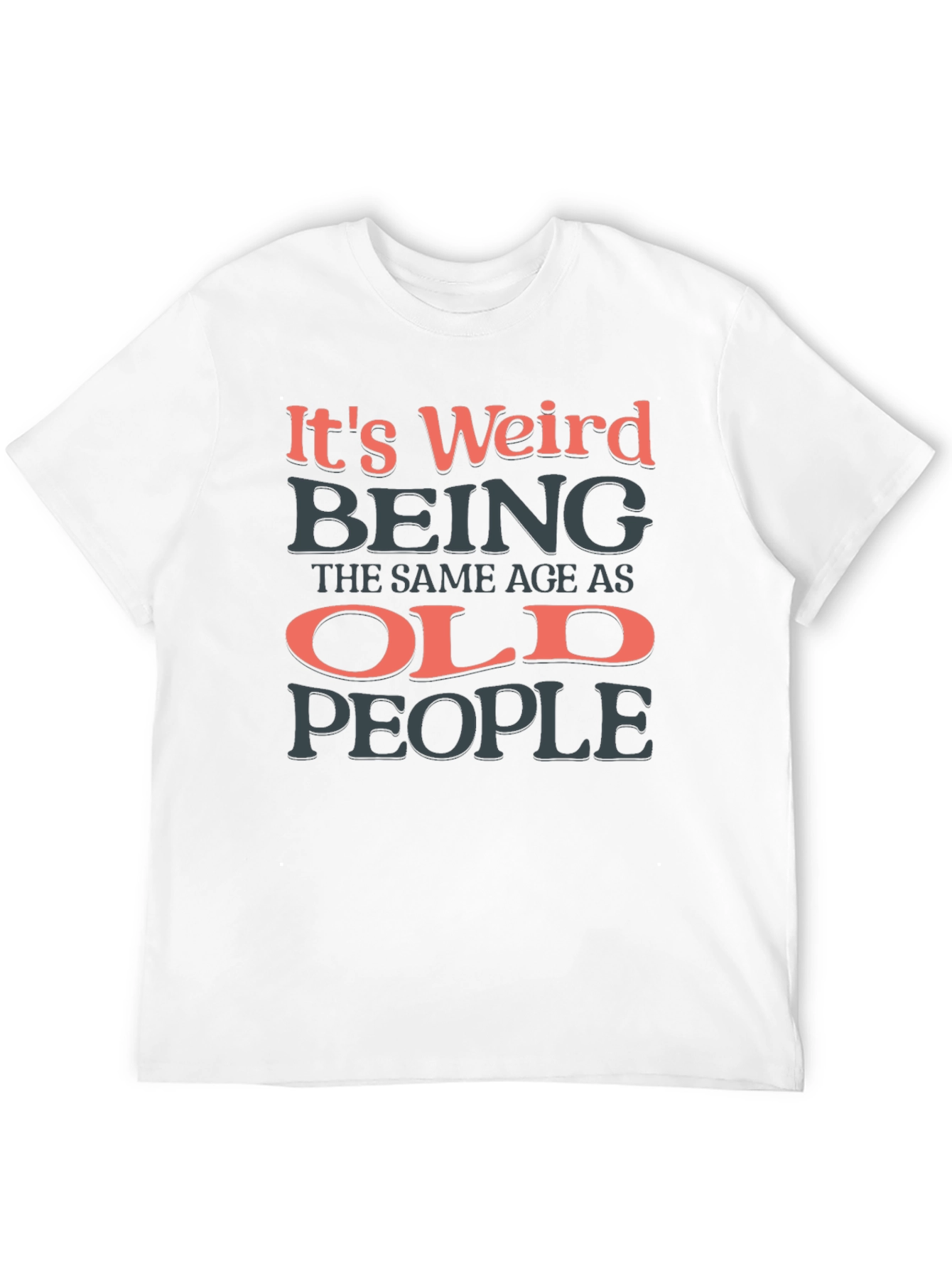 Funny Old People Graphic T-Shirt