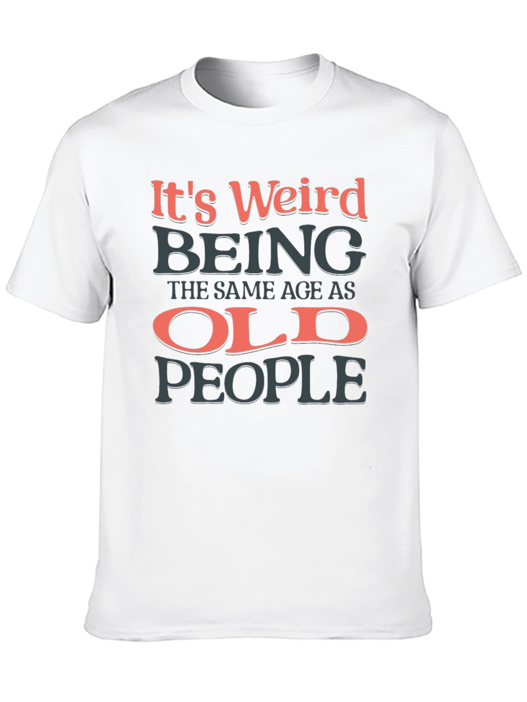 Funny Old People Graphic T-Shirt