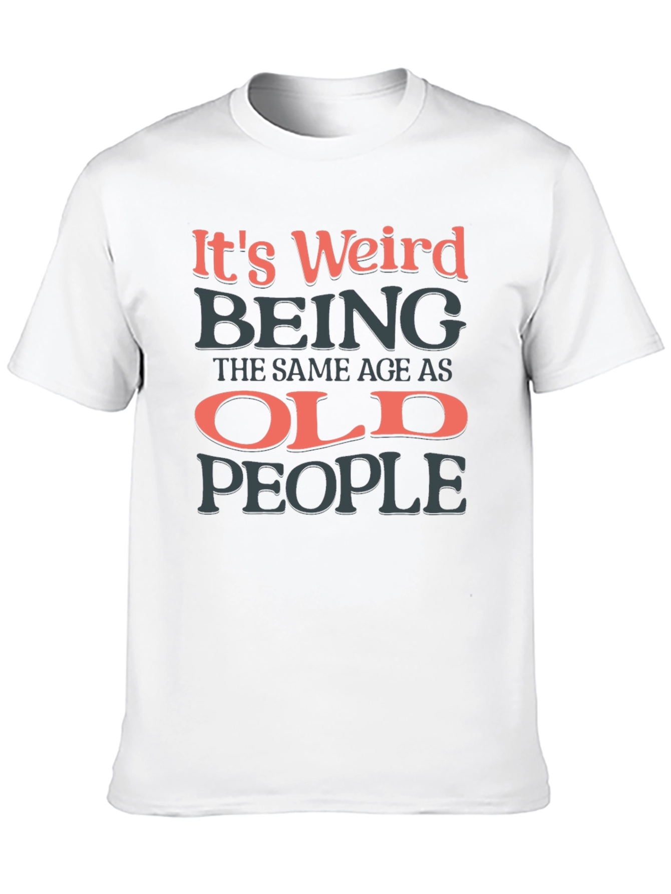 Funny Old People Graphic T-Shirt