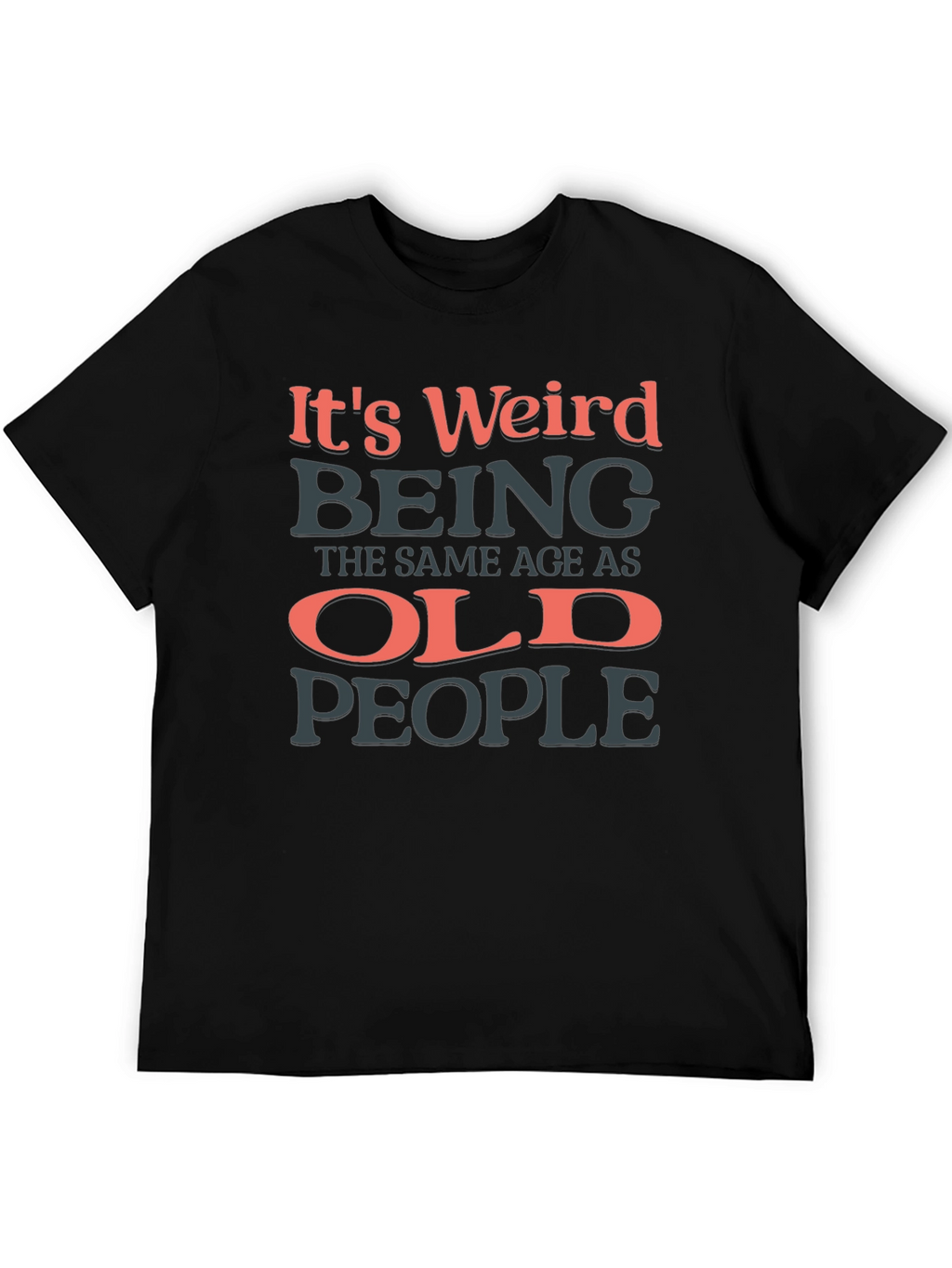 Funny Old People Graphic T-Shirt