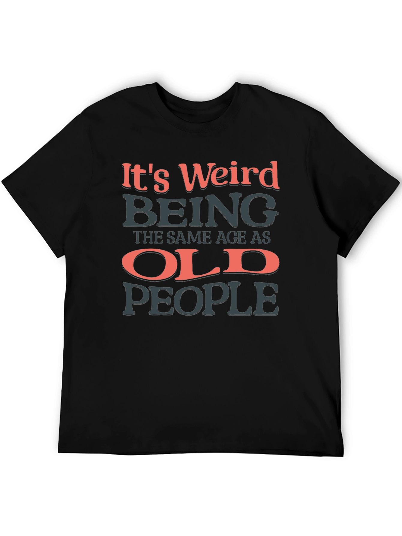 Funny Old People Graphic T-Shirt