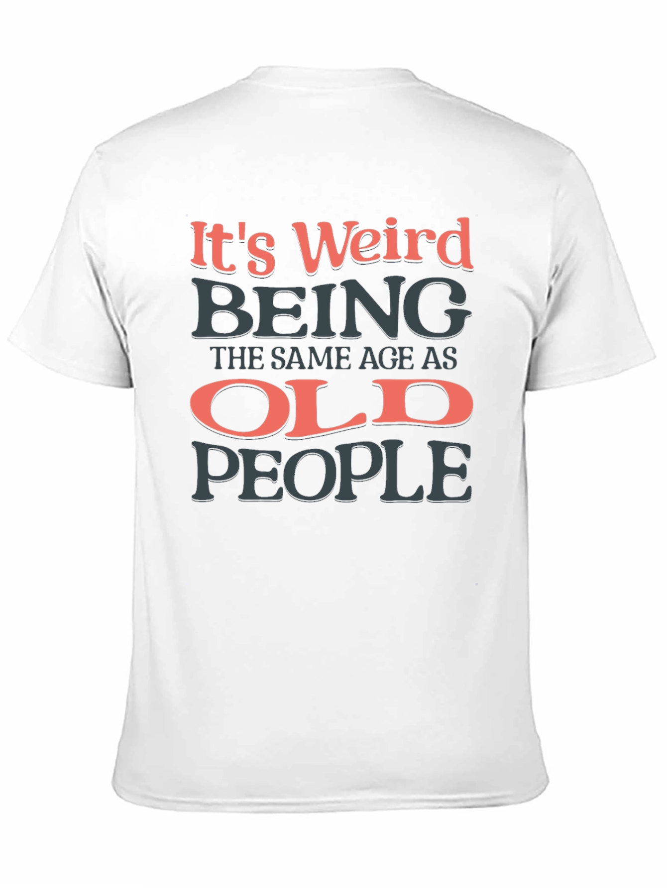 Funny Old People Graphic T-Shirt