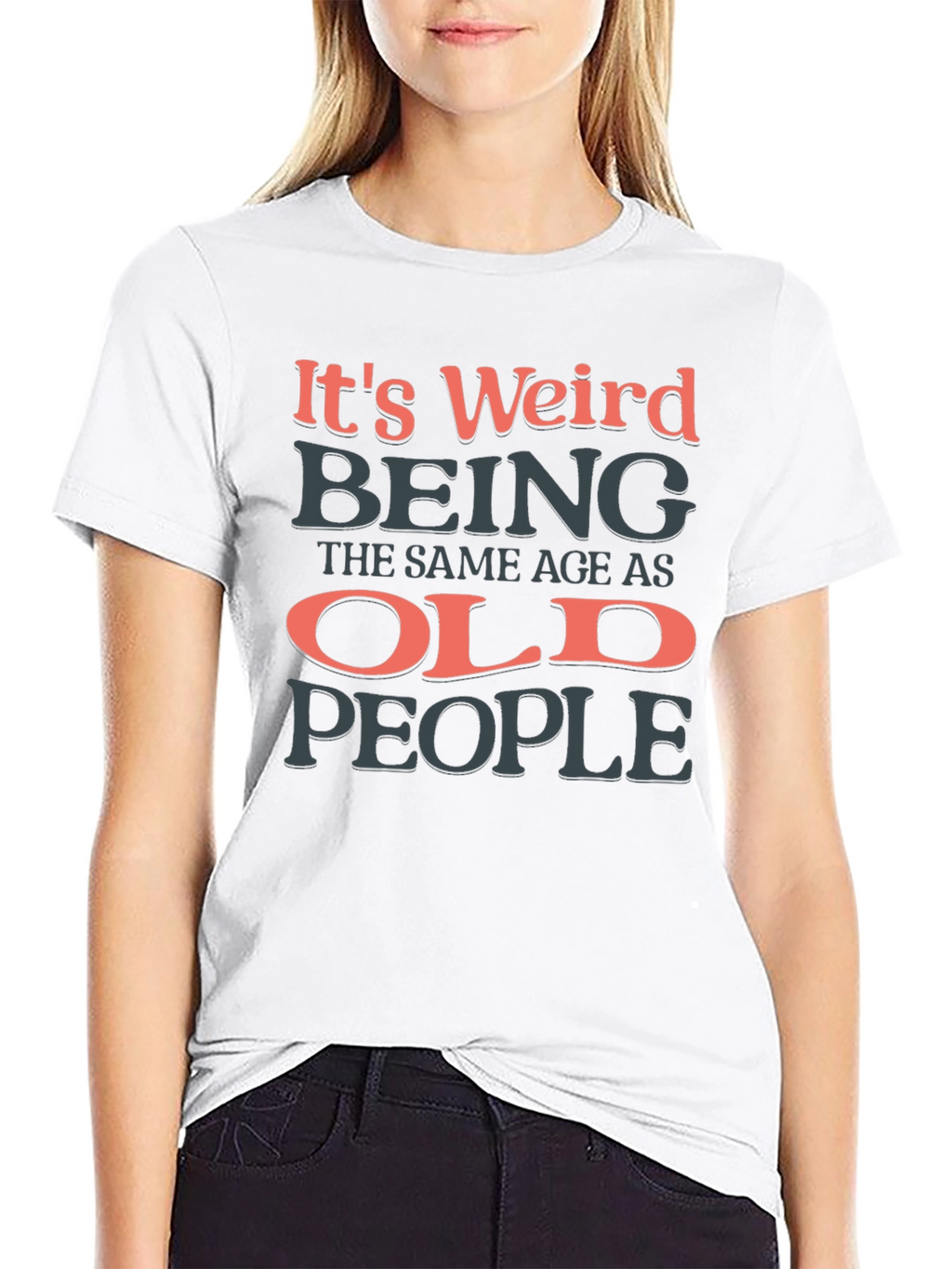 Funny Old People Graphic T-Shirt