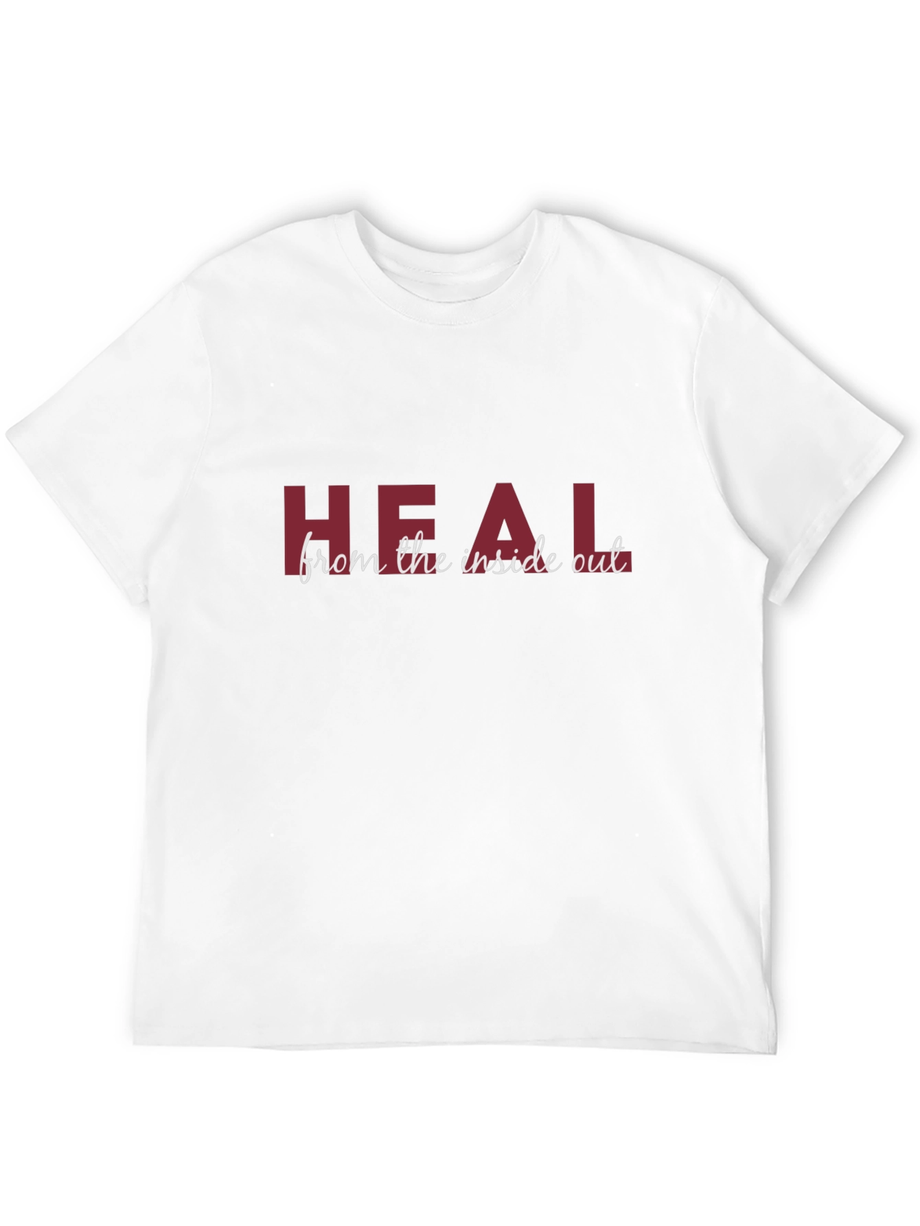 Heal from the Inside Out Graphic Tee - Black