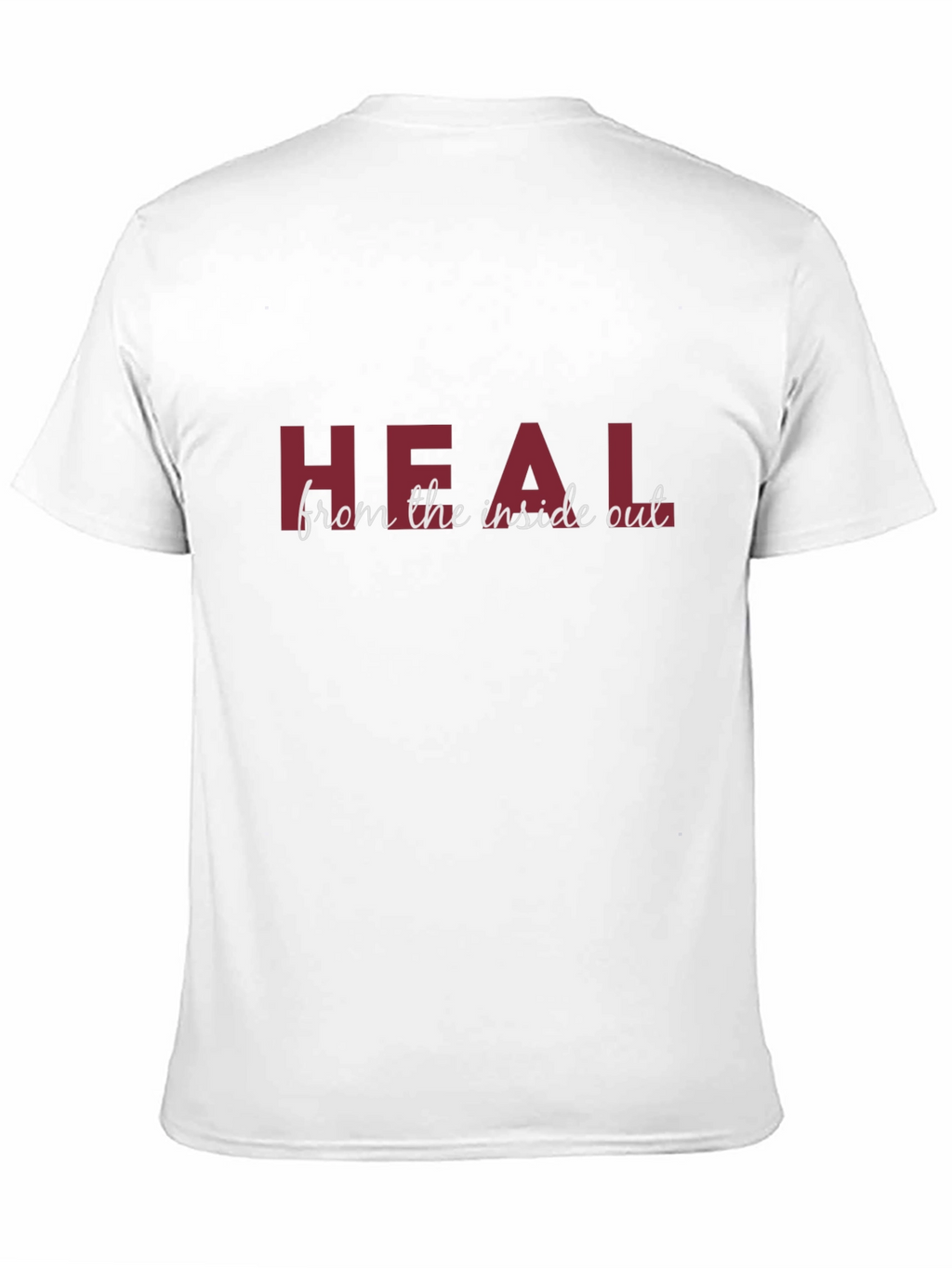 Heal from the Inside Out Graphic Tee - Black