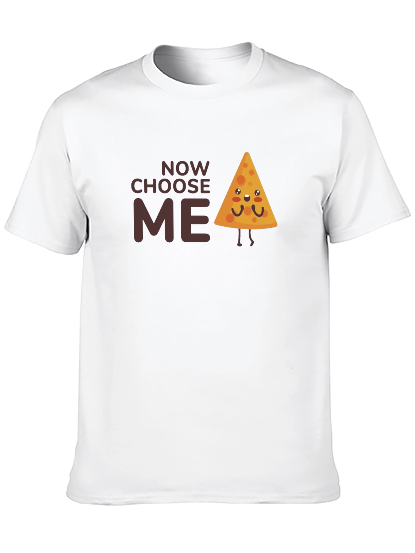 Choose Me Cute Nacho Chip Graphic T-Shirt
