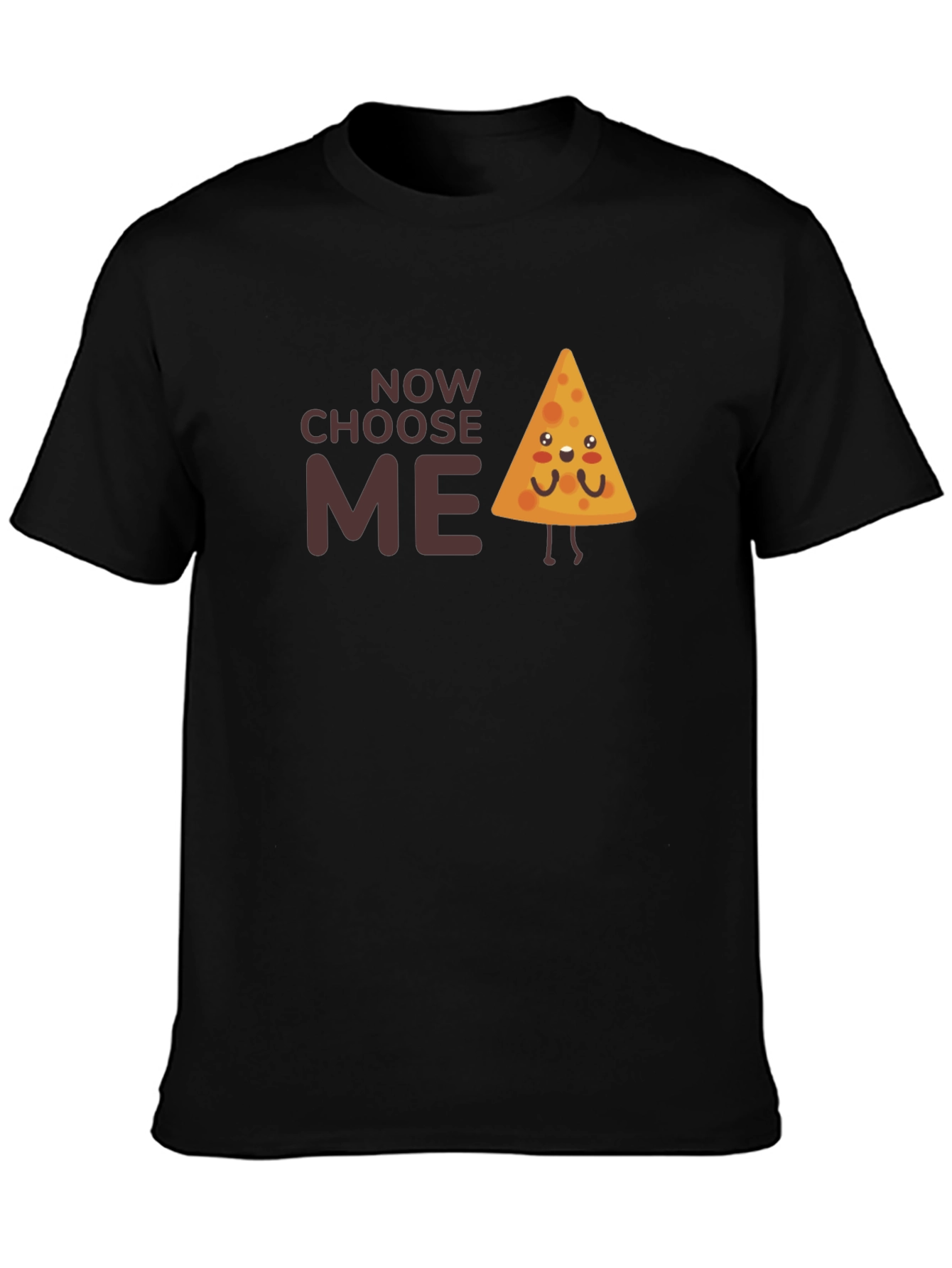 Choose Me Cute Nacho Chip Graphic T-Shirt