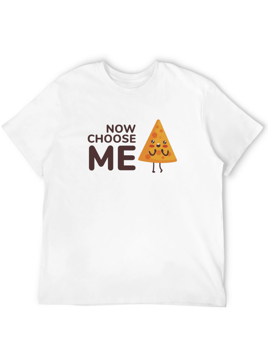 Choose Me Cute Nacho Chip Graphic T-Shirt
