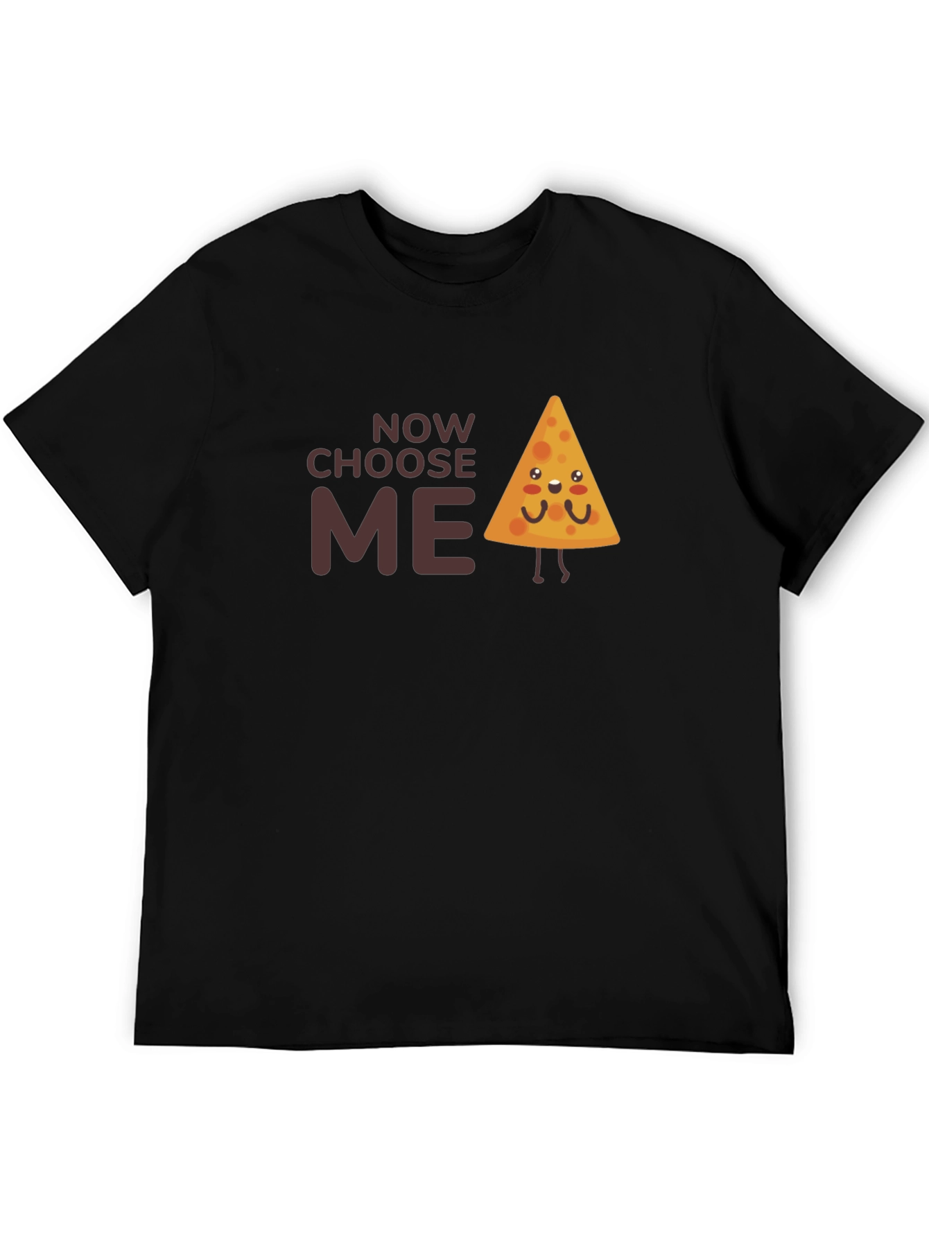Choose Me Cute Nacho Chip Graphic T-Shirt