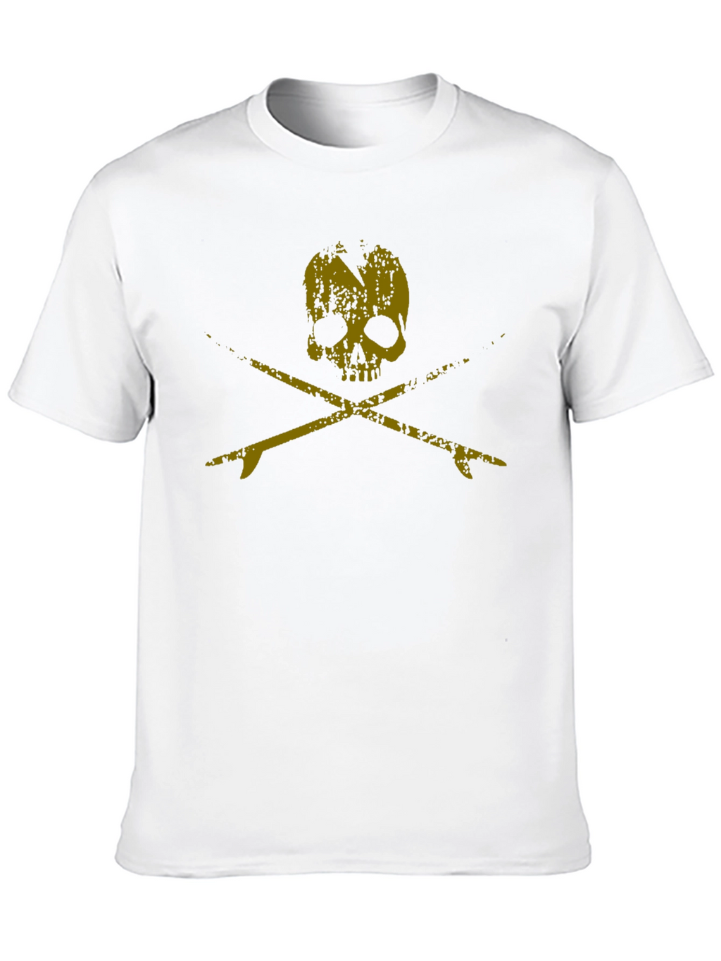 Skull Surfboard Graphic T-Shirt