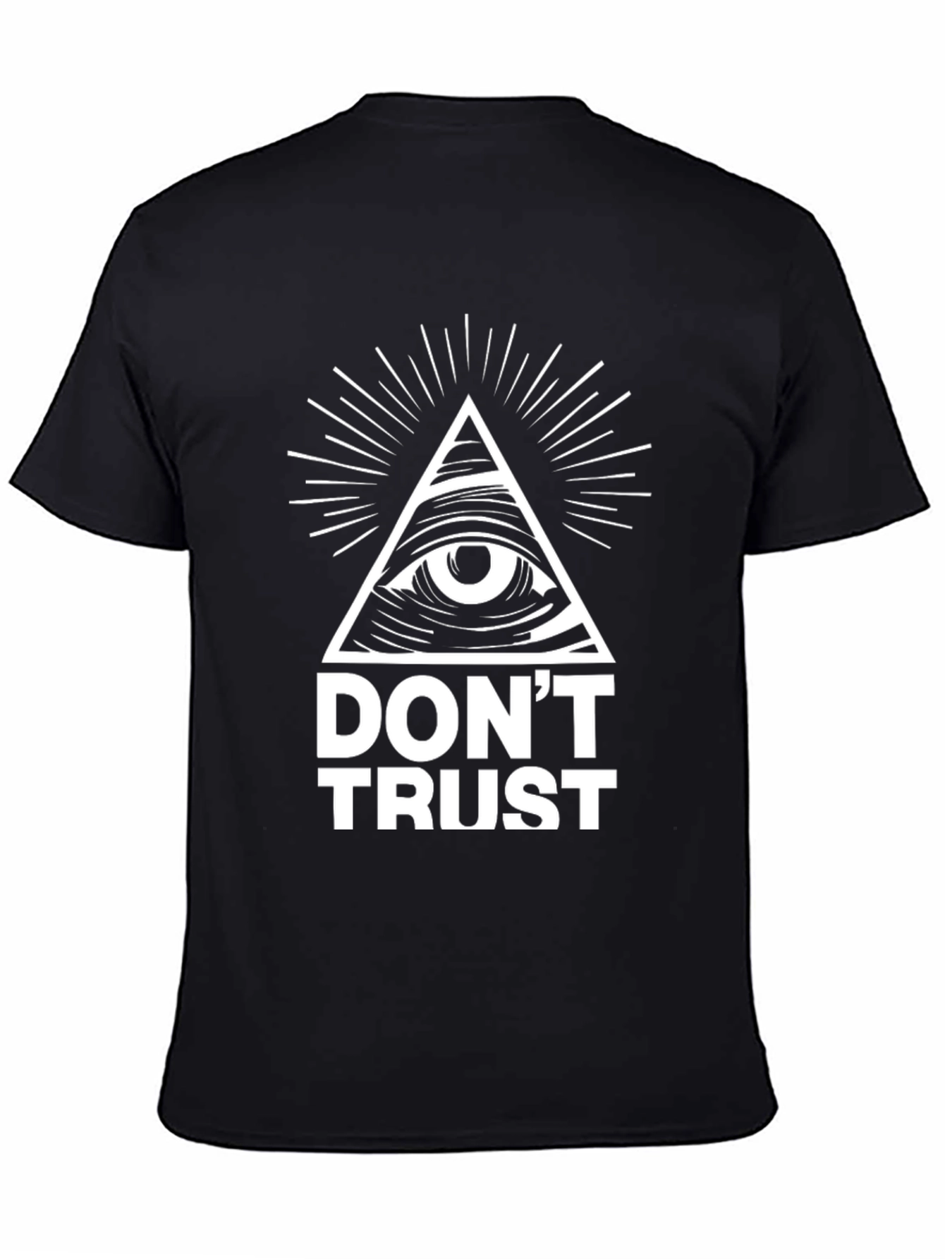 Dont Trust Graphic Tee - Illuminati Conspiracy T-Shirt
