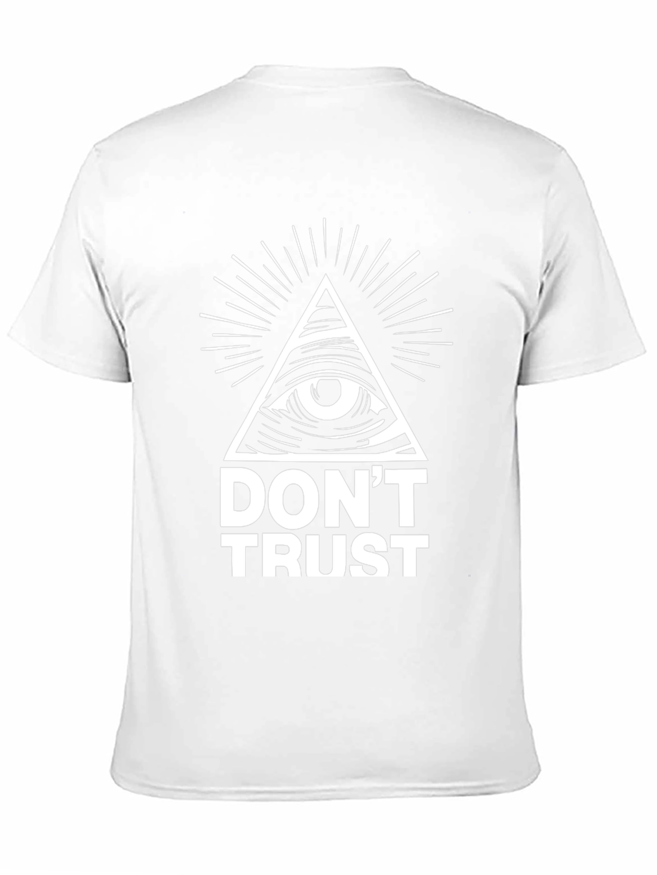 Dont Trust Graphic Tee - Illuminati Conspiracy T-Shirt