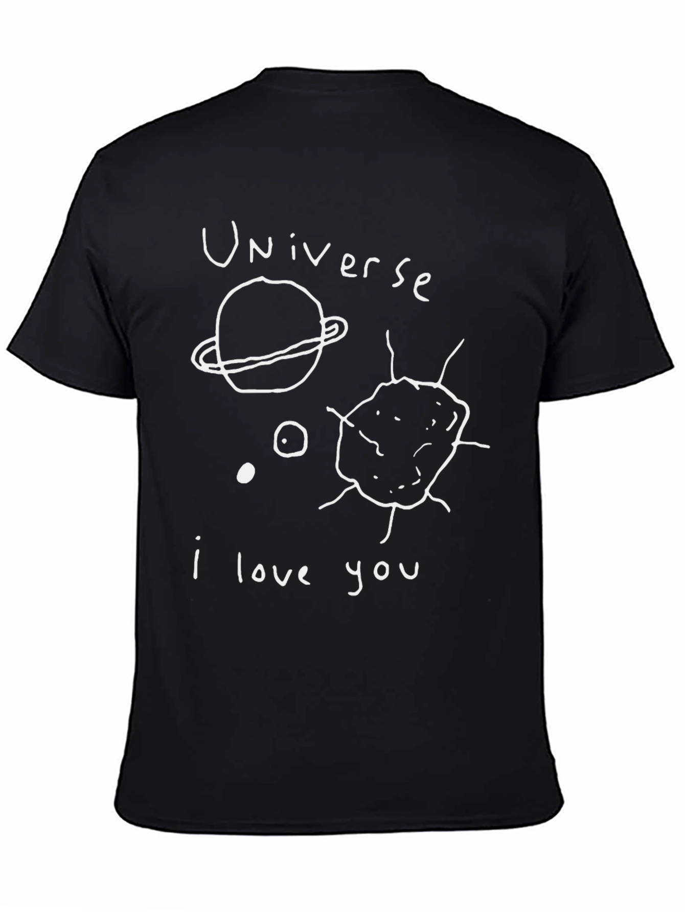 Universe I Love You T-Shirt - Unique Graphic Tee