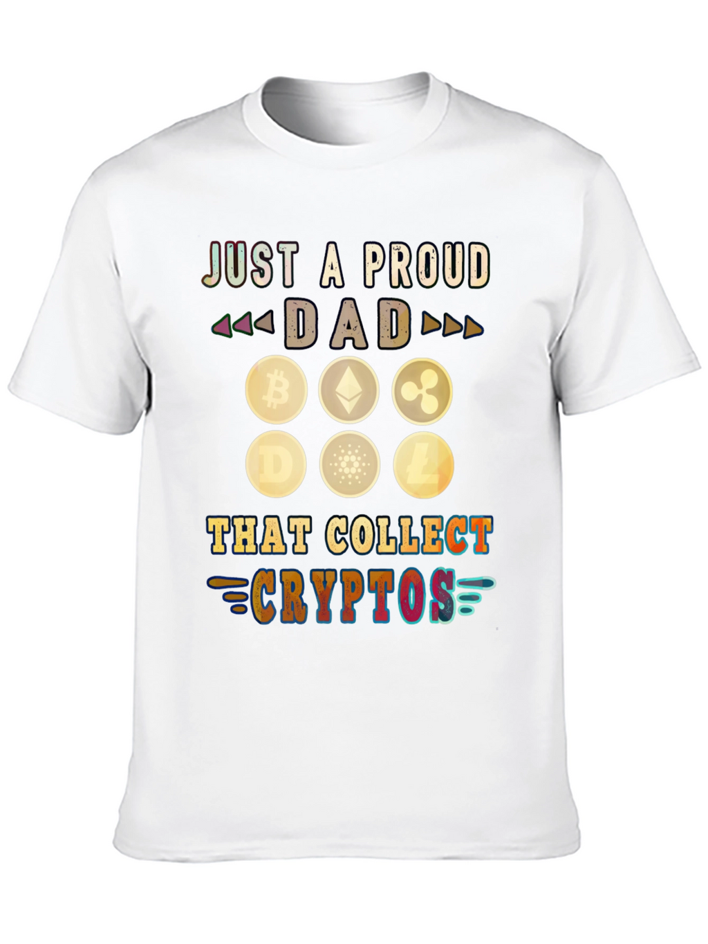 Proud Dad Crypto Collector T-Shirt