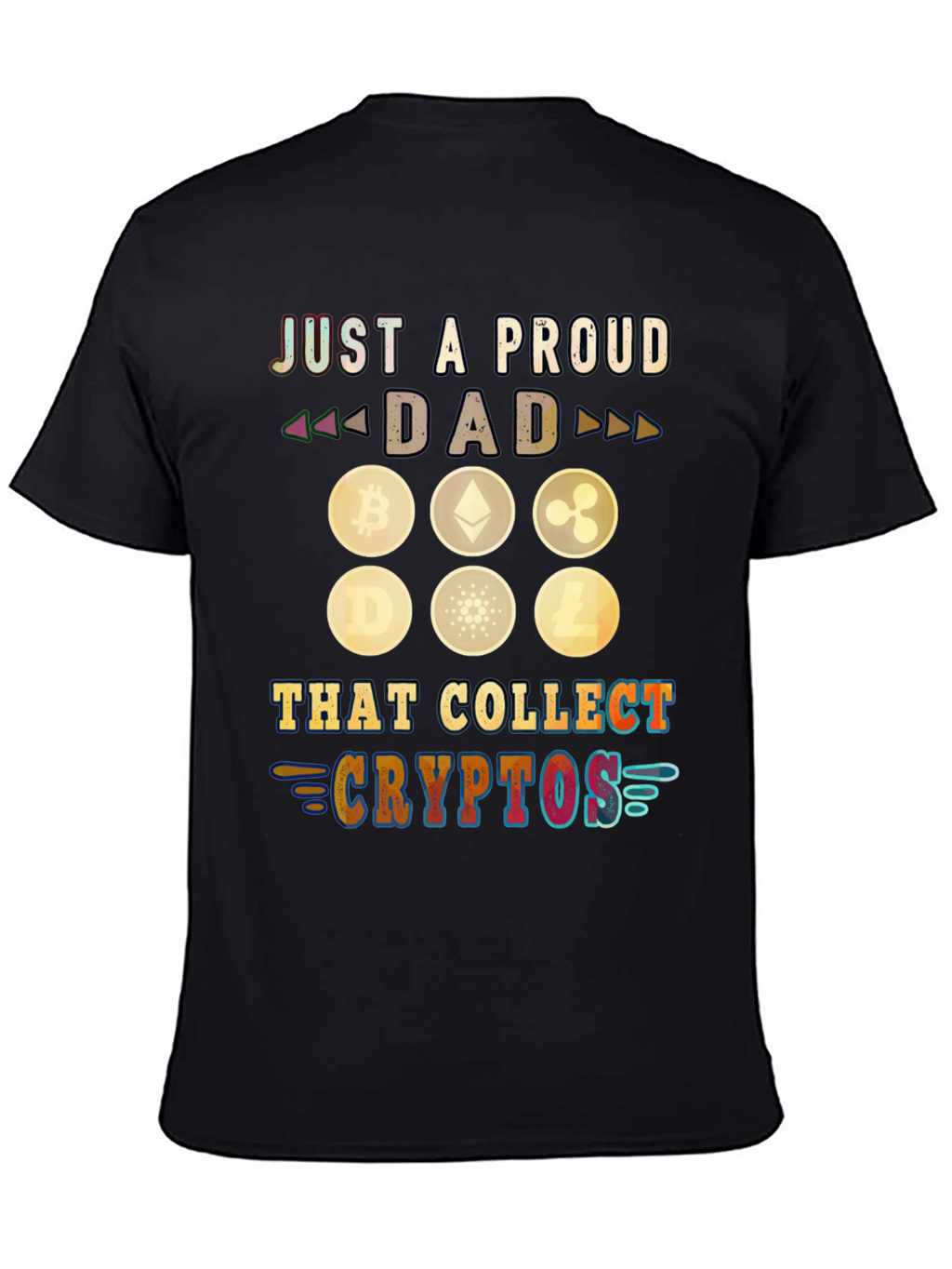 Proud Dad Crypto Collector T-Shirt
