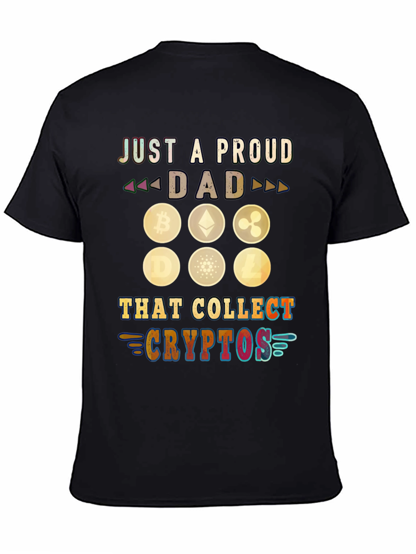 Proud Dad Crypto Collector T-Shirt