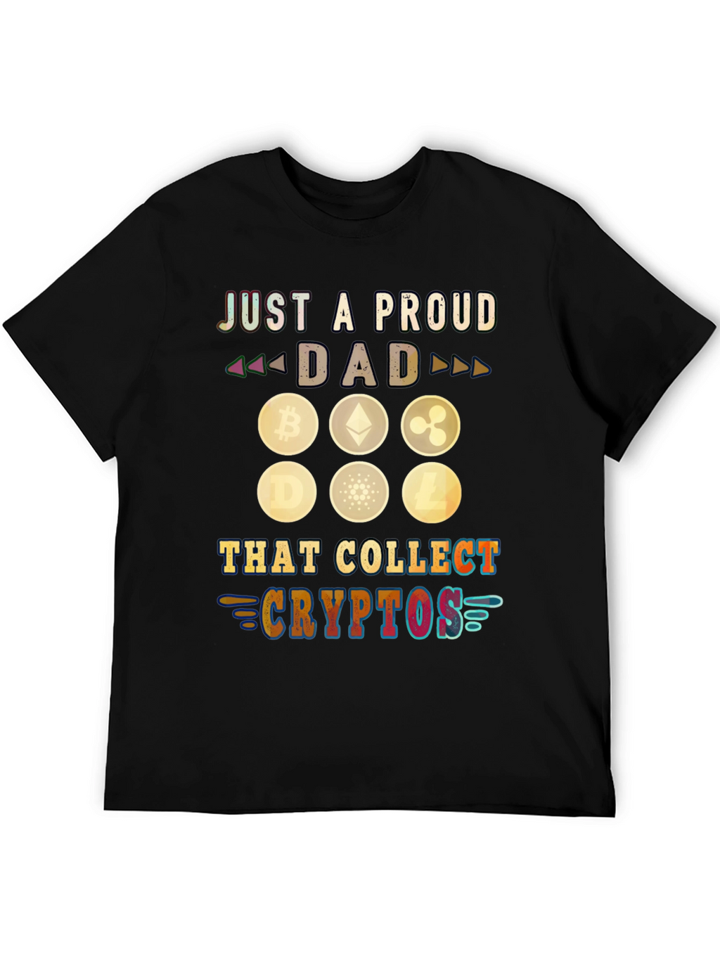 Proud Dad Crypto Collector T-Shirt