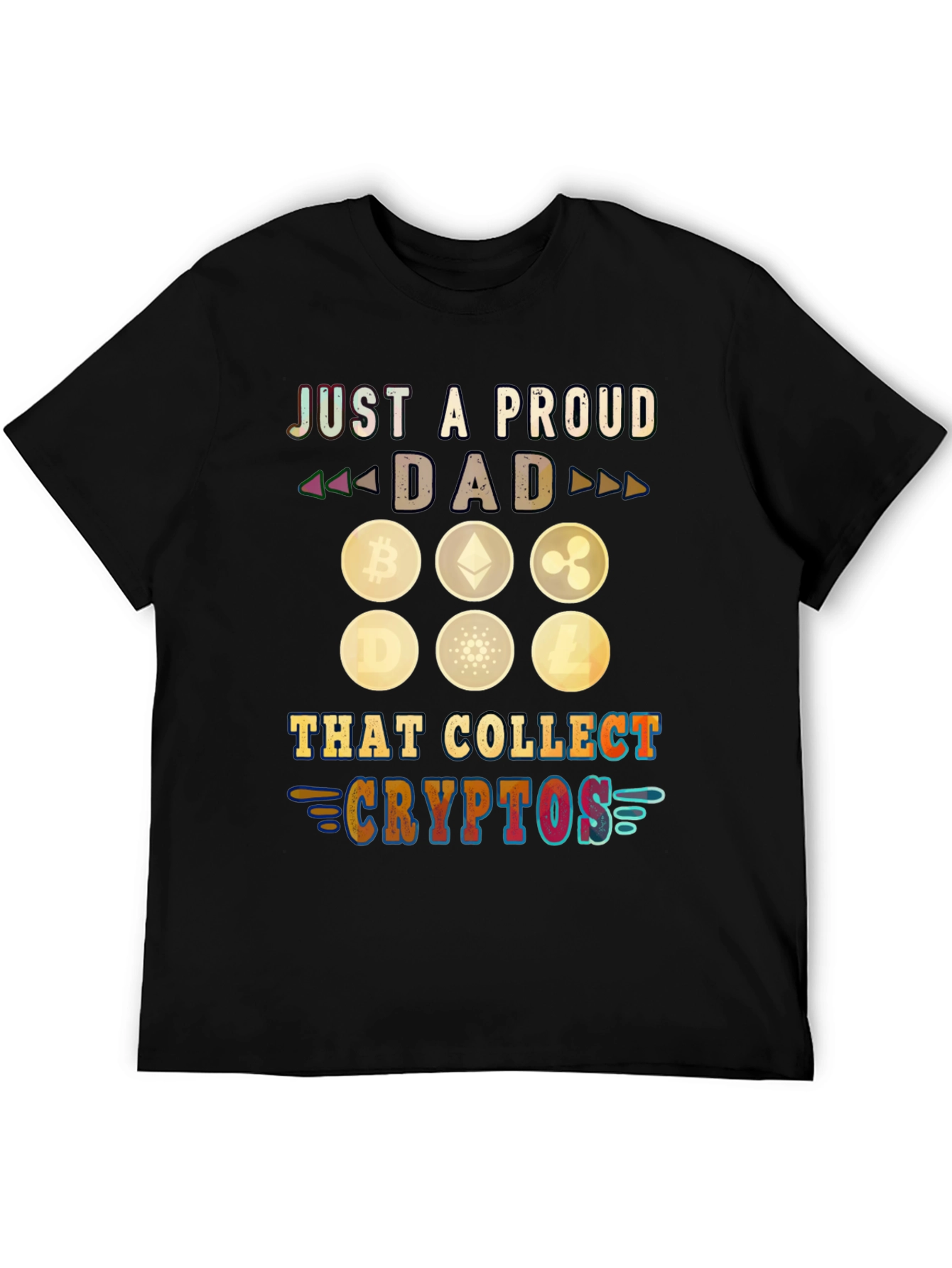 Proud Dad Crypto Collector T-Shirt