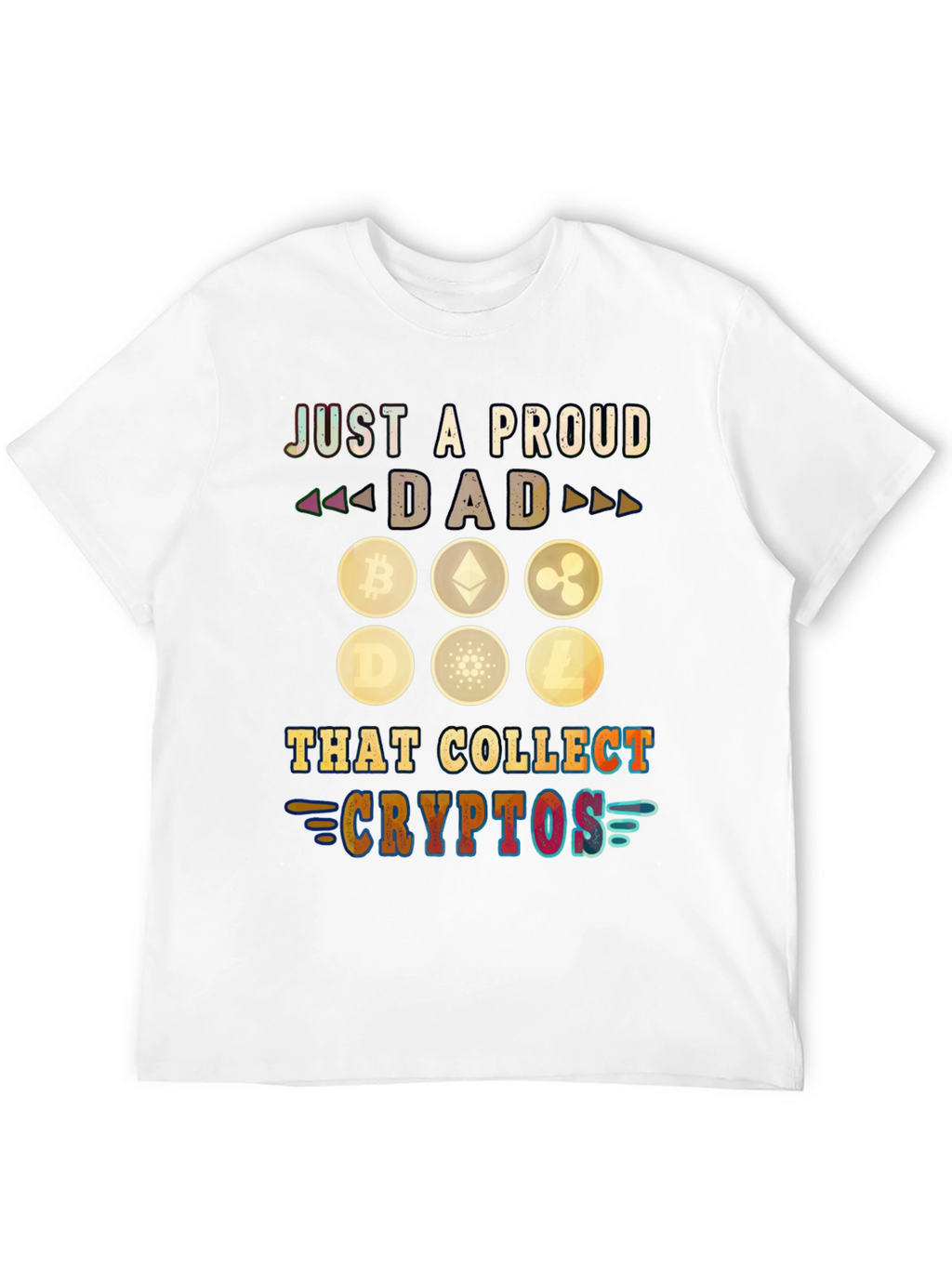 Proud Dad Crypto Collector T-Shirt