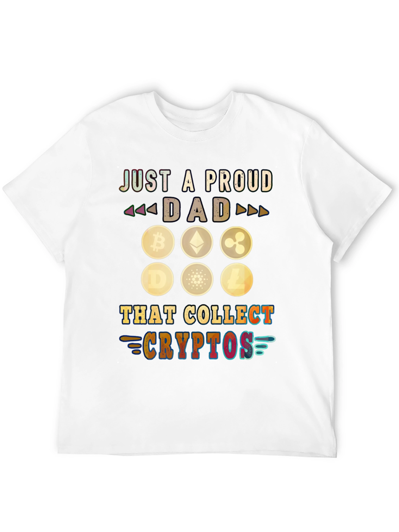 Proud Dad Crypto Collector T-Shirt