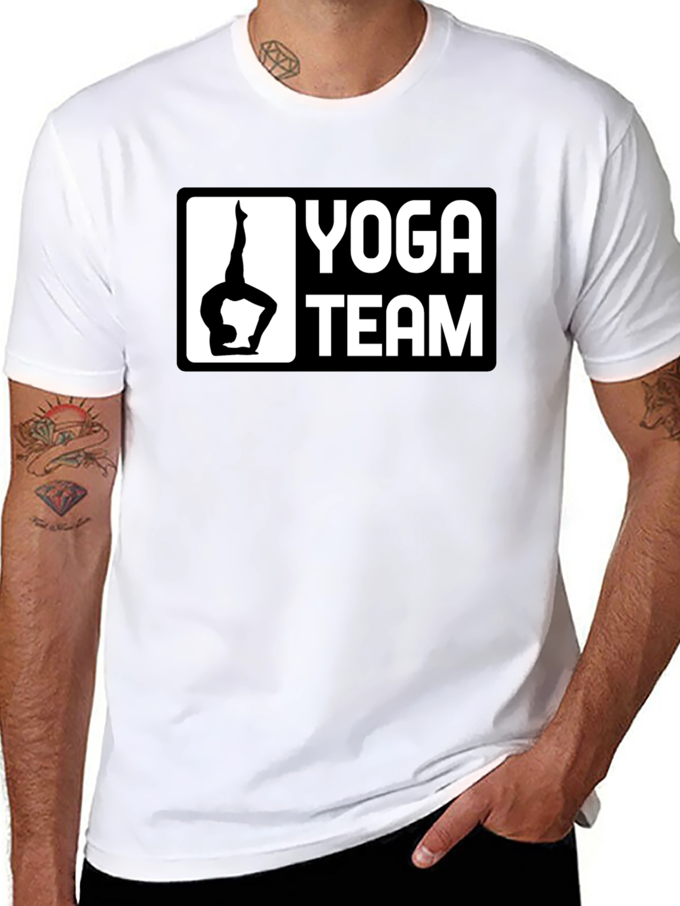 Yoga Team Graphic T-Shirt