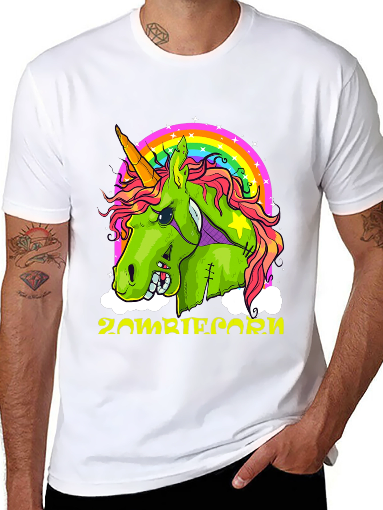 Zombie Unicorn Graphic Tee