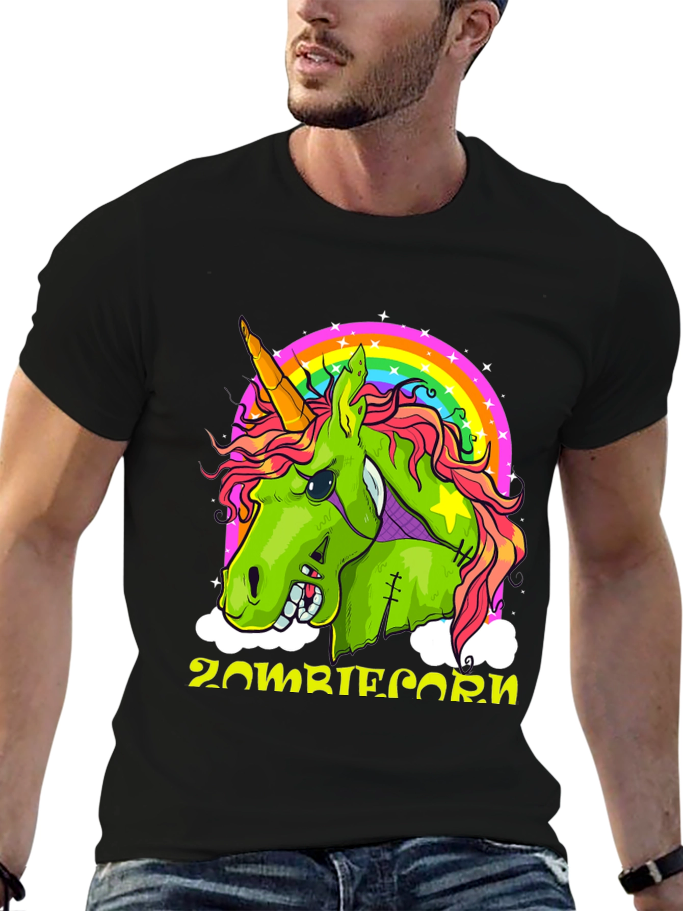 Zombie Unicorn Graphic Tee