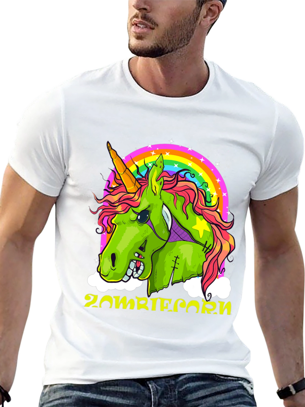 Zombie Unicorn Graphic Tee