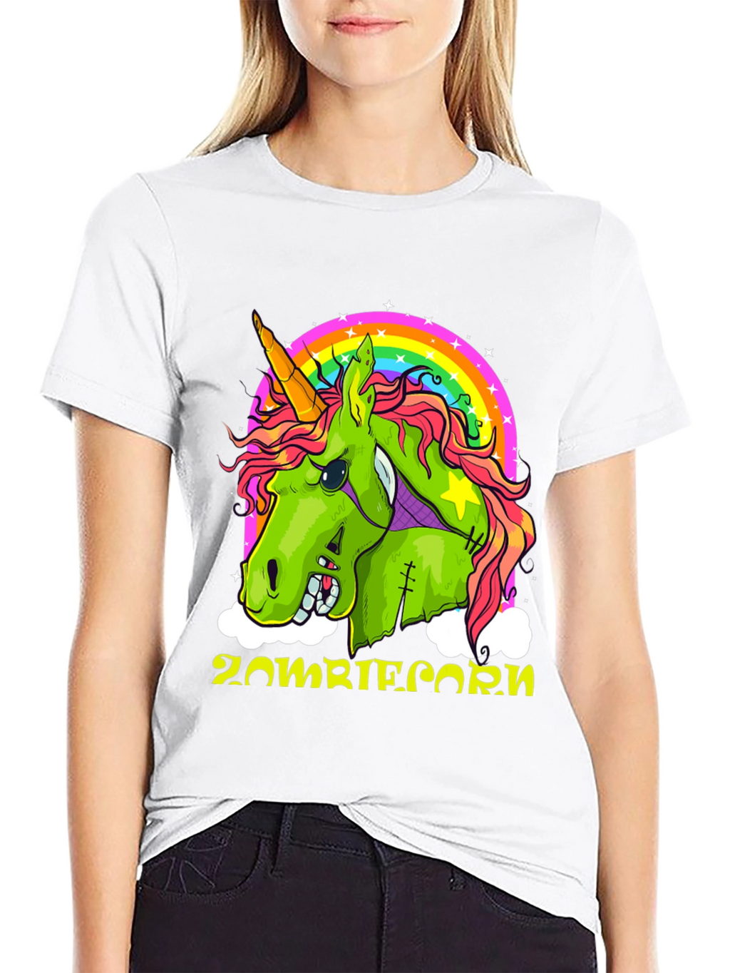 Zombie Unicorn Graphic Tee