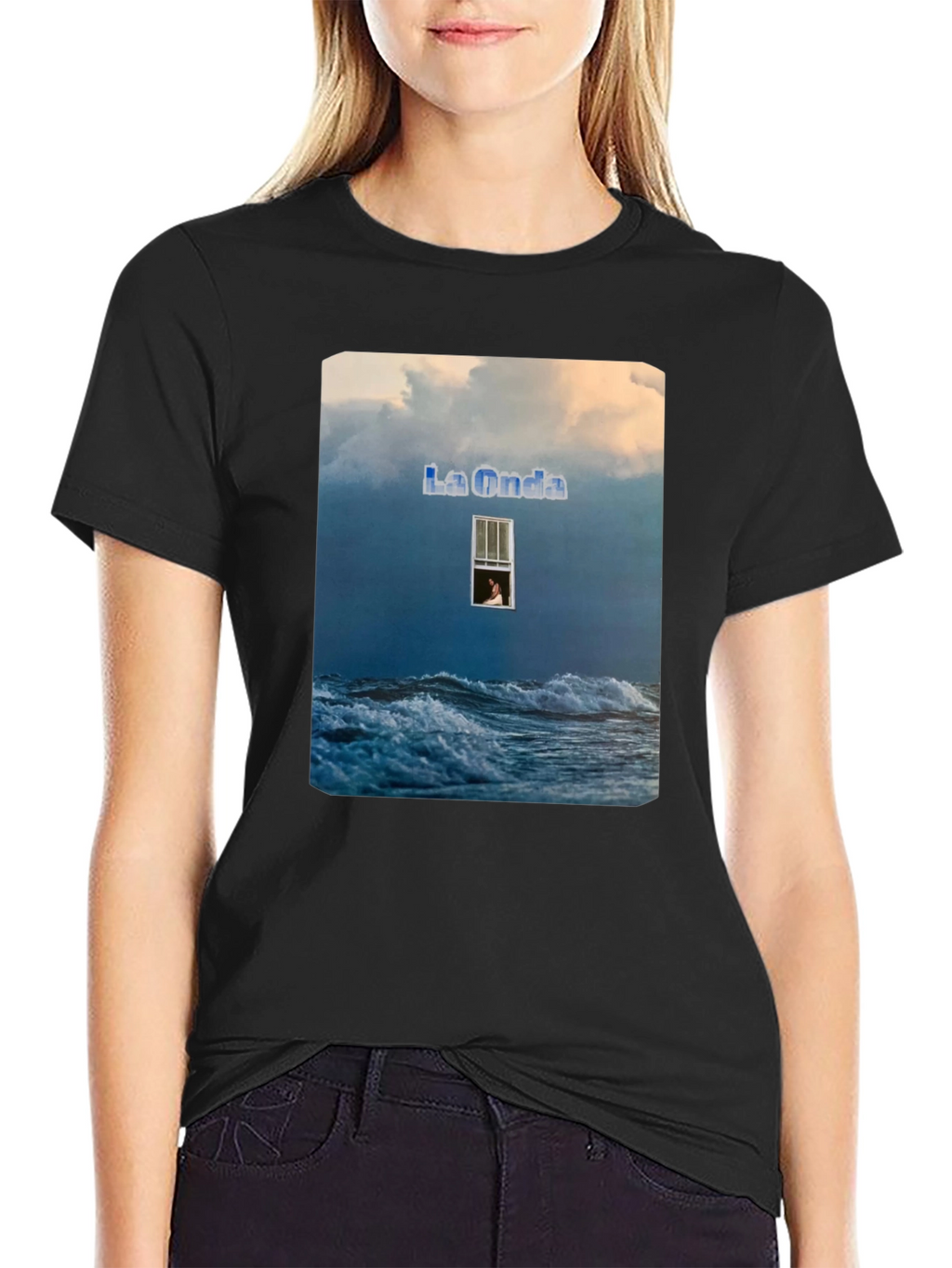 La Onda Wave T-Shirt - Coastal Window Design