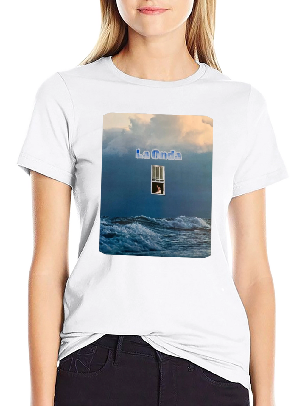 La Onda Wave T-Shirt - Coastal Window Design