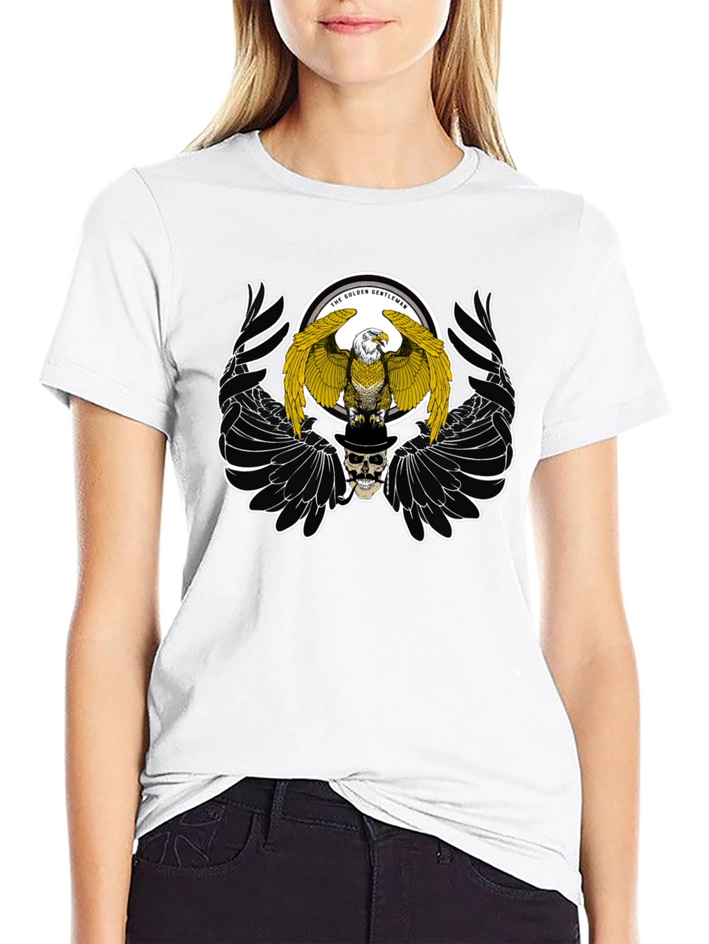 Golden Gentleman Eagle Graphic Tee