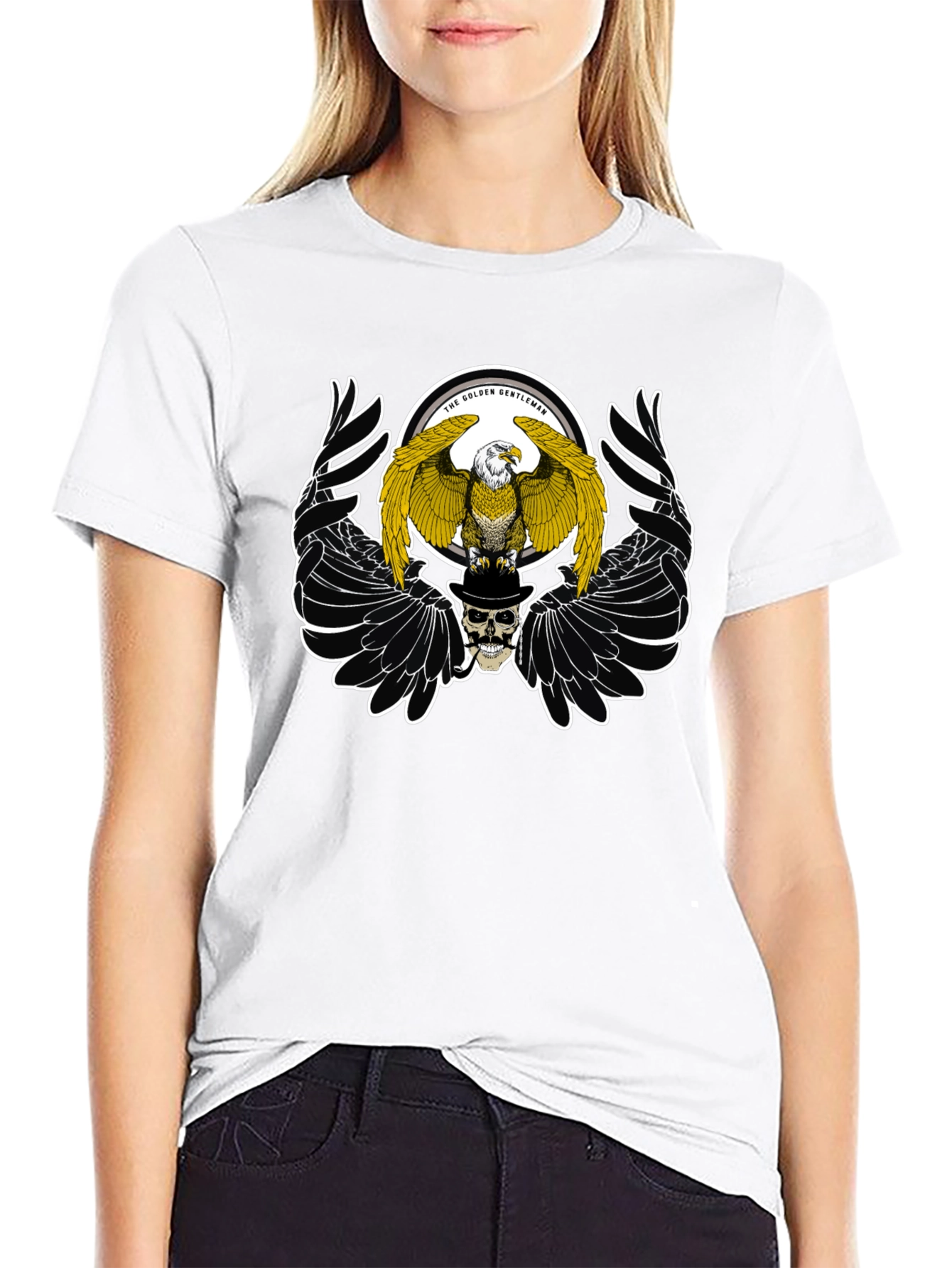 Golden Gentleman Eagle Graphic Tee