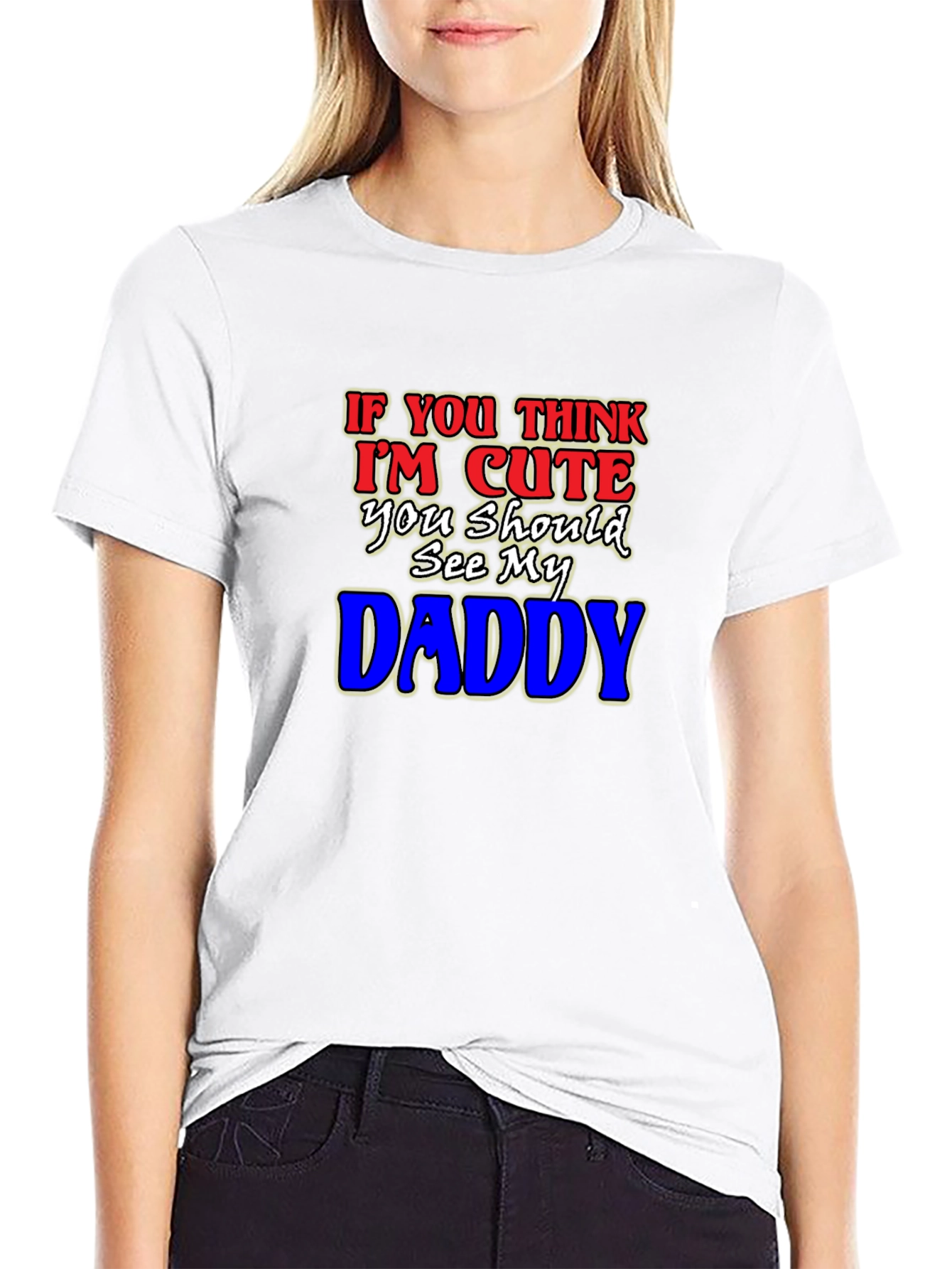 Cute Daddy T-Shirt - Humorous Graphic Tee