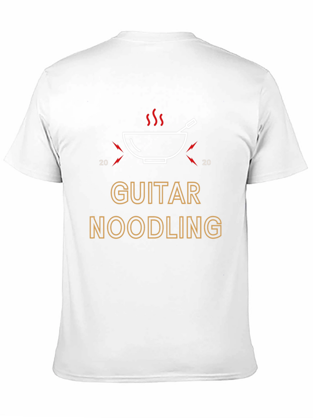 Guitar Noodling Black T-Shirt - Music Lover Tee