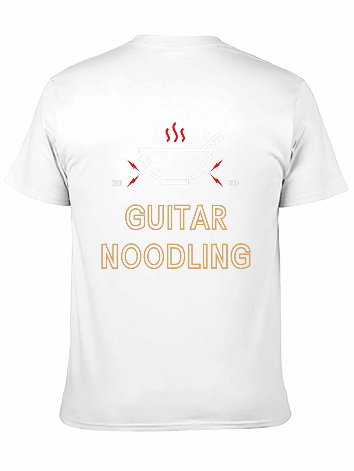 Guitar Noodling Black T-Shirt - Music Lover Tee