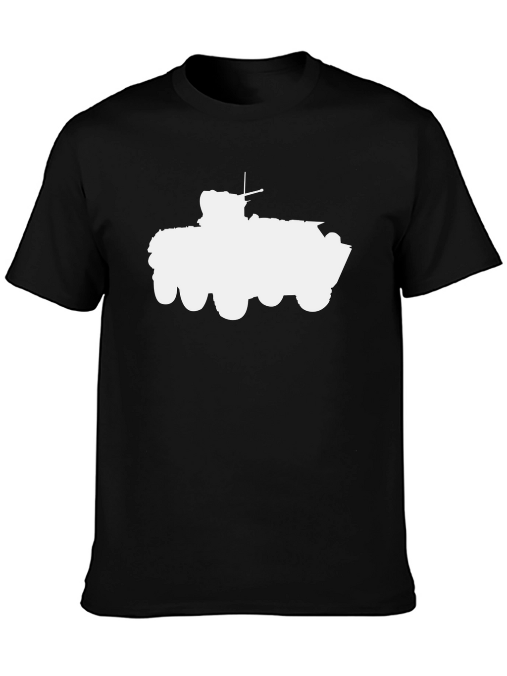 Armored Vehicle Graphic Tee - Cool Military Design